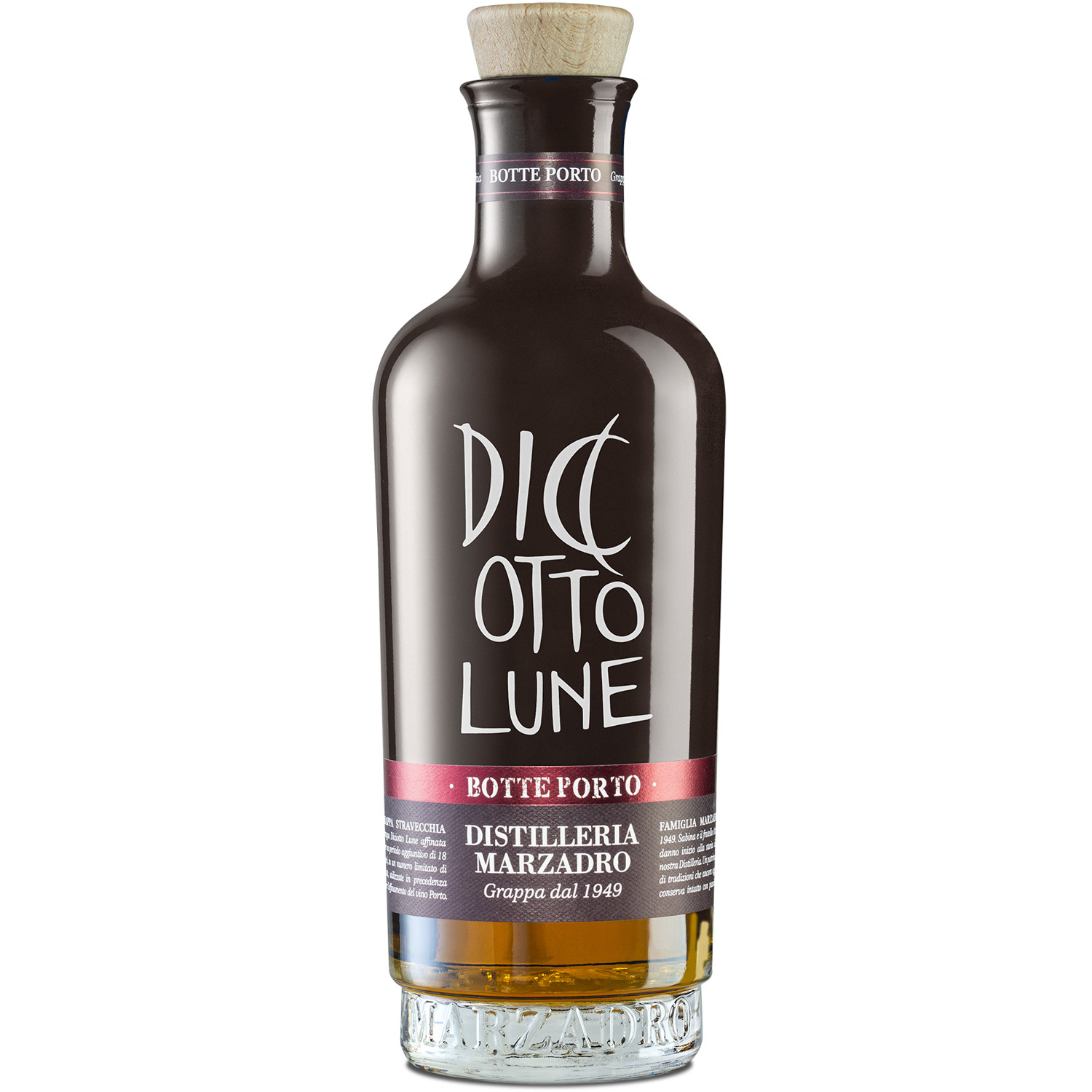 Marzadro Le Diciotto Lune Riserva Botte Porto Grappa
