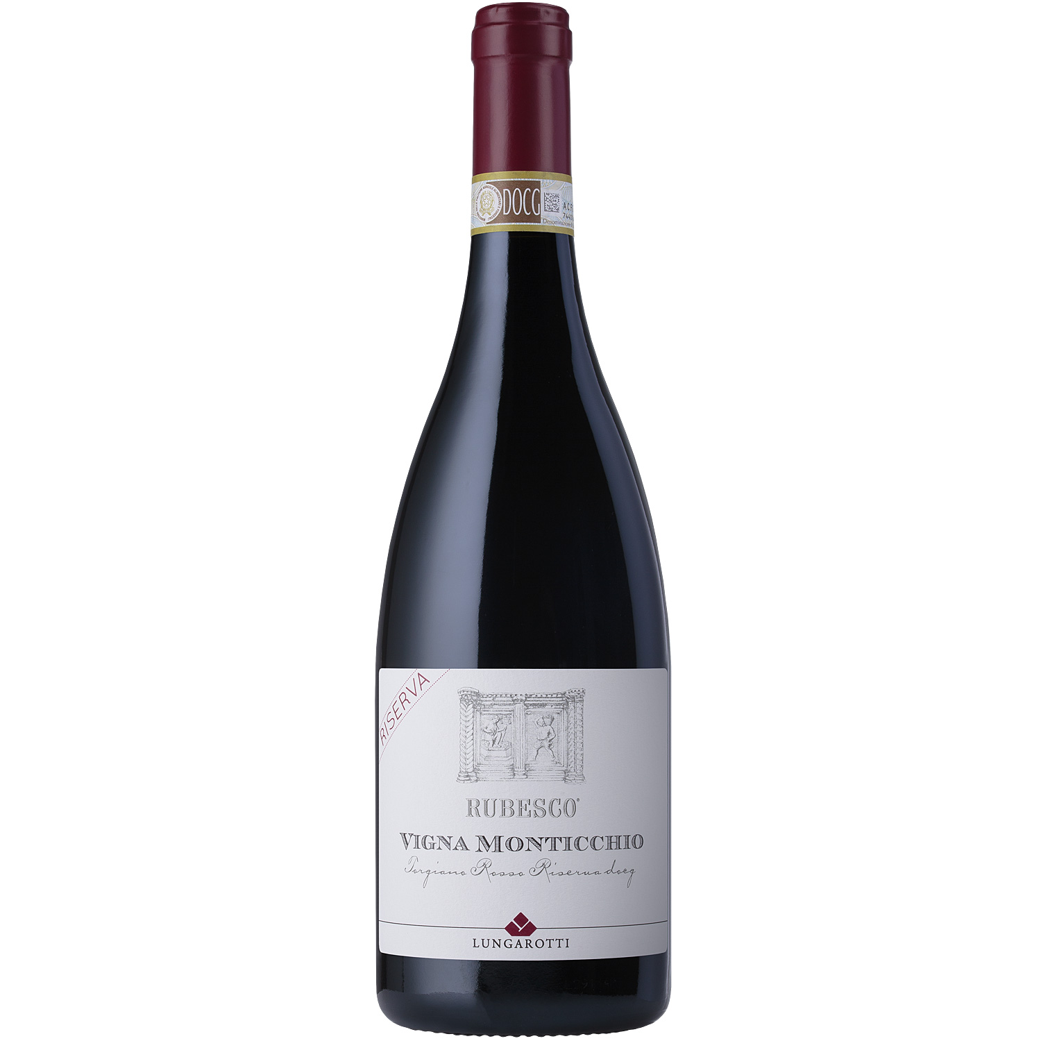 Lungarotti Rubesco Riserva Vigna Monticchio Torgiano Rosso Riserva DOCG 2018