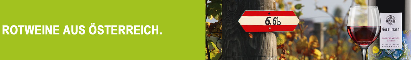 Österreichische Rotweine bei Vinum Nobile