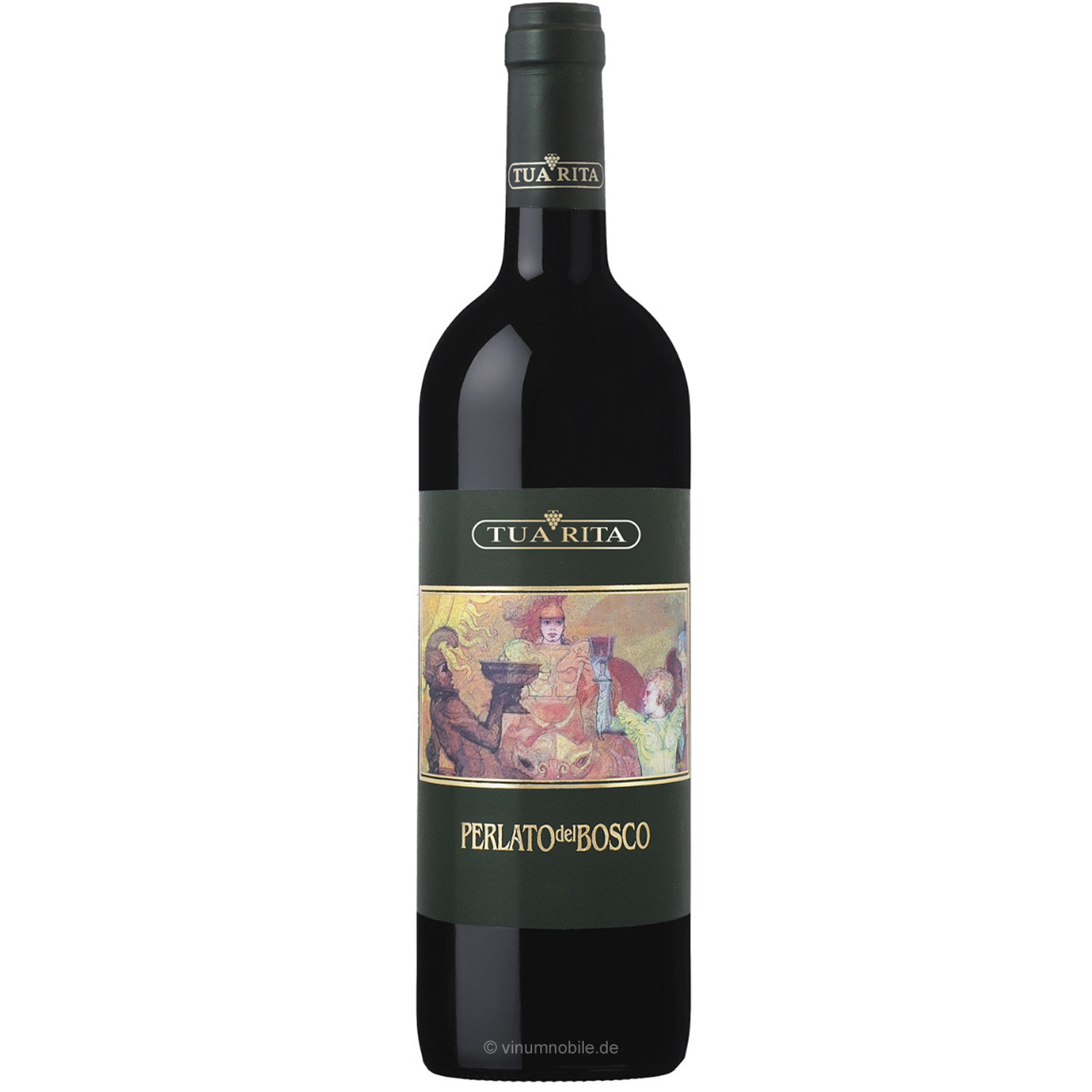 Italienischer Rotwein Tua Rita Perlato del Bosco 2012