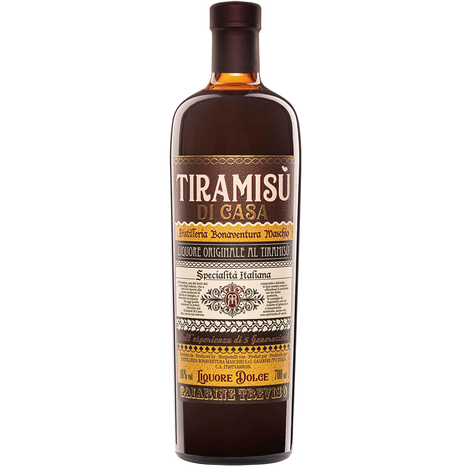 Liquore Tiramisu Bonaventura Maschio