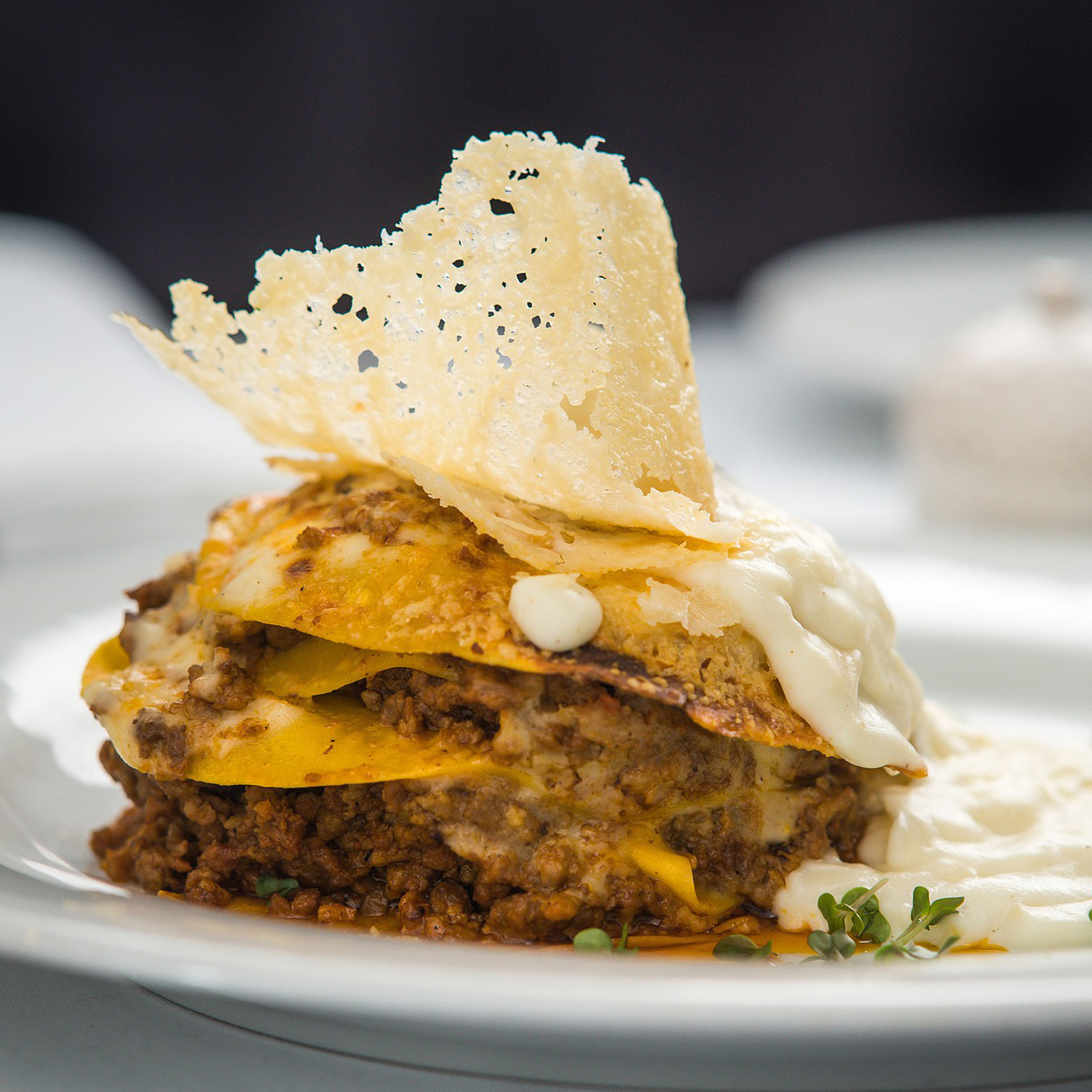 Passt gut zu Lasagne