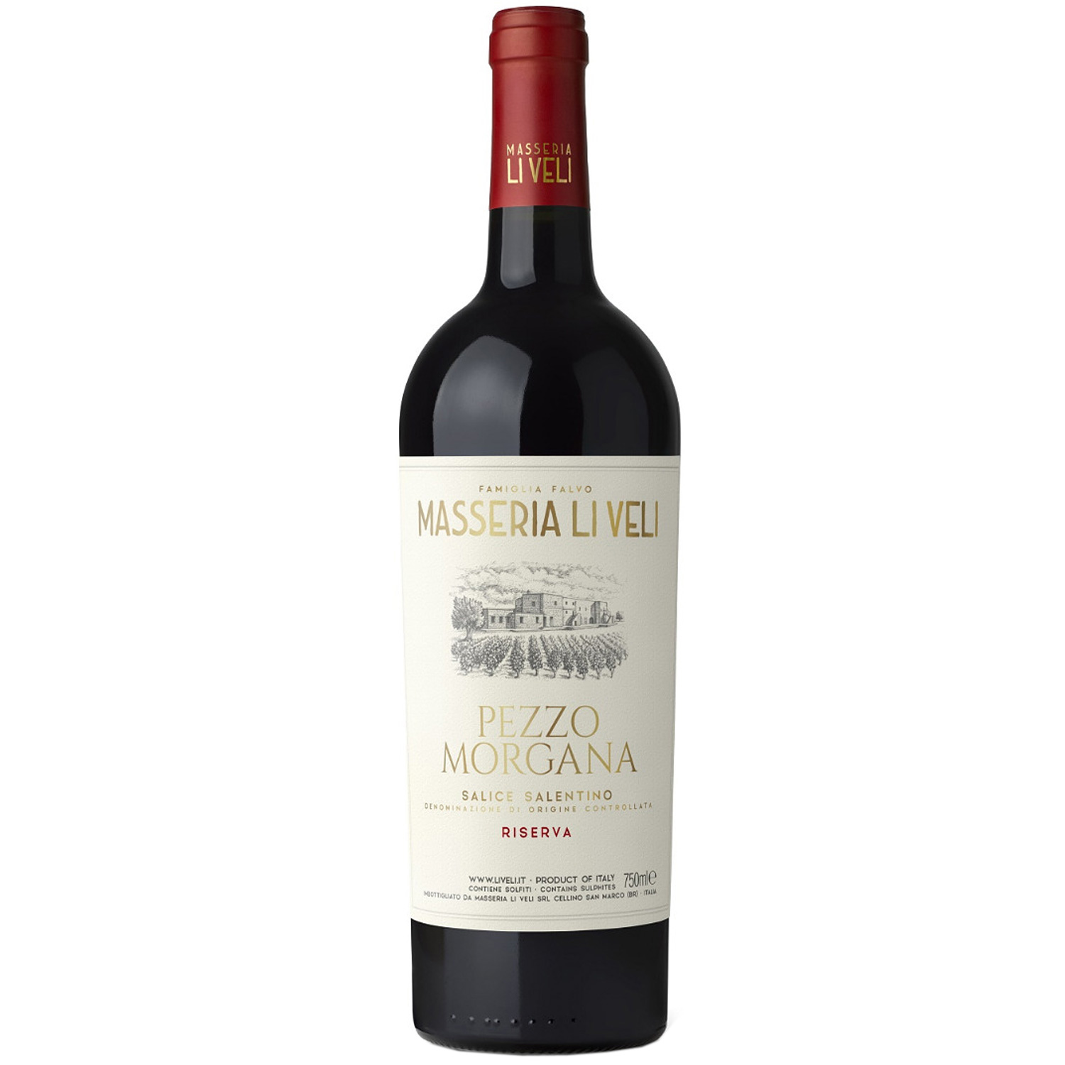 Masseria Li Veli Pezzo Morgana Salice Salentino DOC Riserva 2019