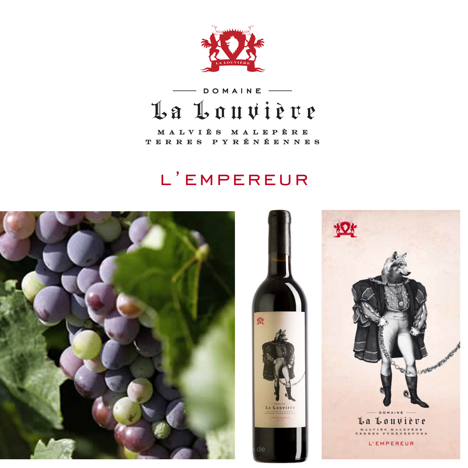 Domaine la Louviere L'Empereur 2018