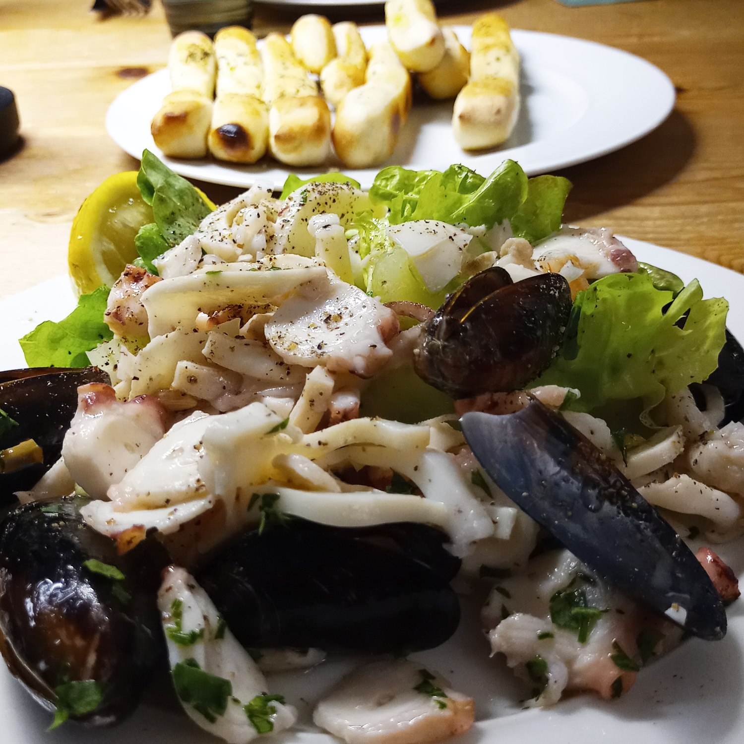 Passendes Essen zum wunderbaren Wein