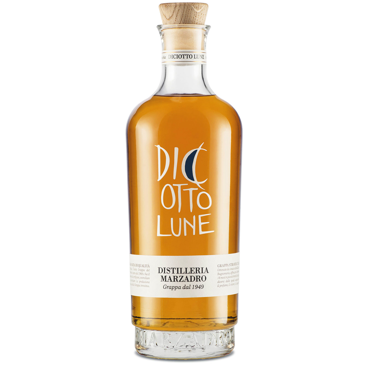 Diciotto Lune Grappa Stravecchia Marzadr