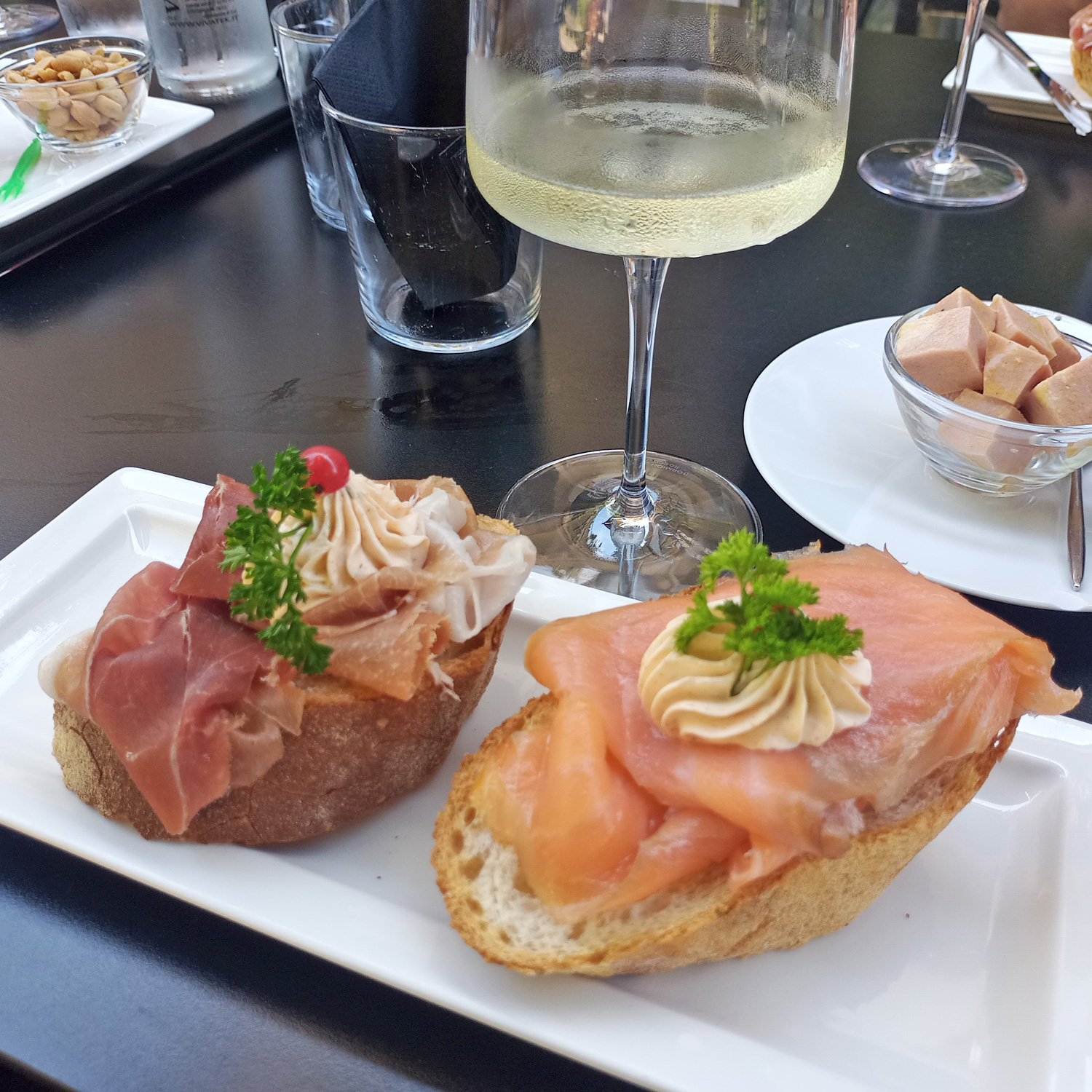 Passendes Essen zum köstlichen Wein