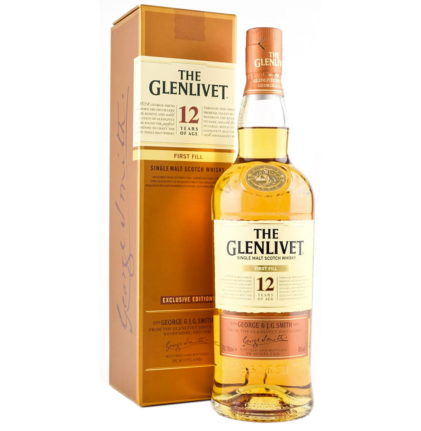 Whisky The Glenlivet 12 Years First Fill