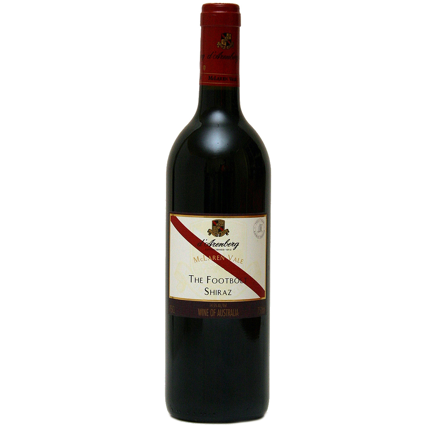 Australischer Rotwein d'Arenberg The Footbolt Shiraz 2017