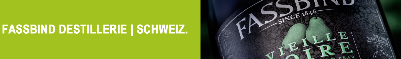 Edeldestillate von der Destillerie Fassbind