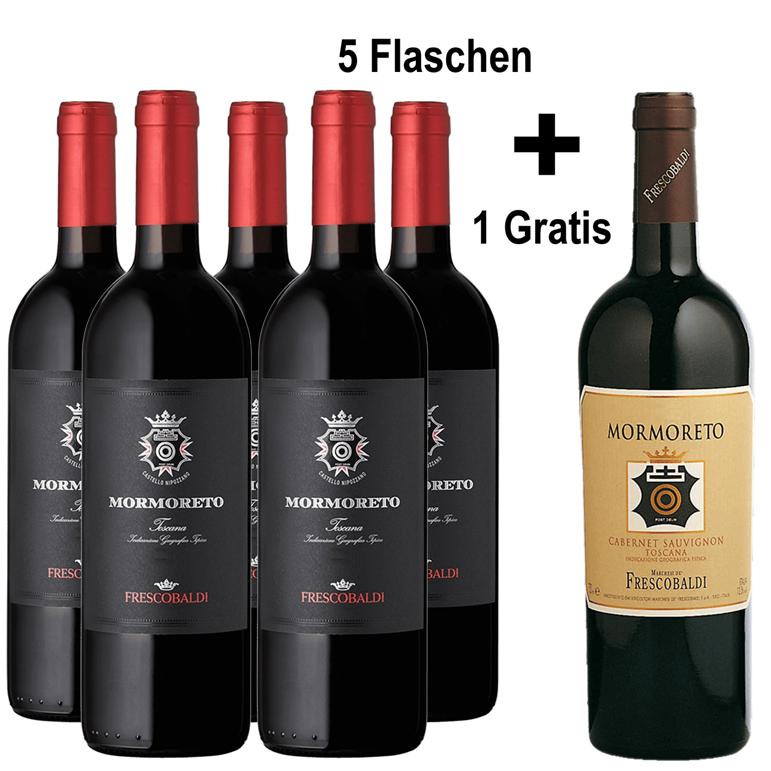Frescobaldi Nippozzano Mormoreto Toscana Paket