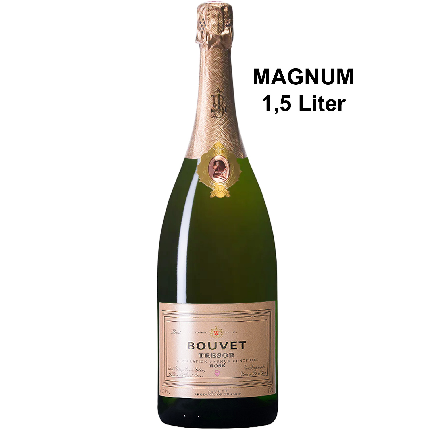 Crémant Bouvet Tresor Rose.