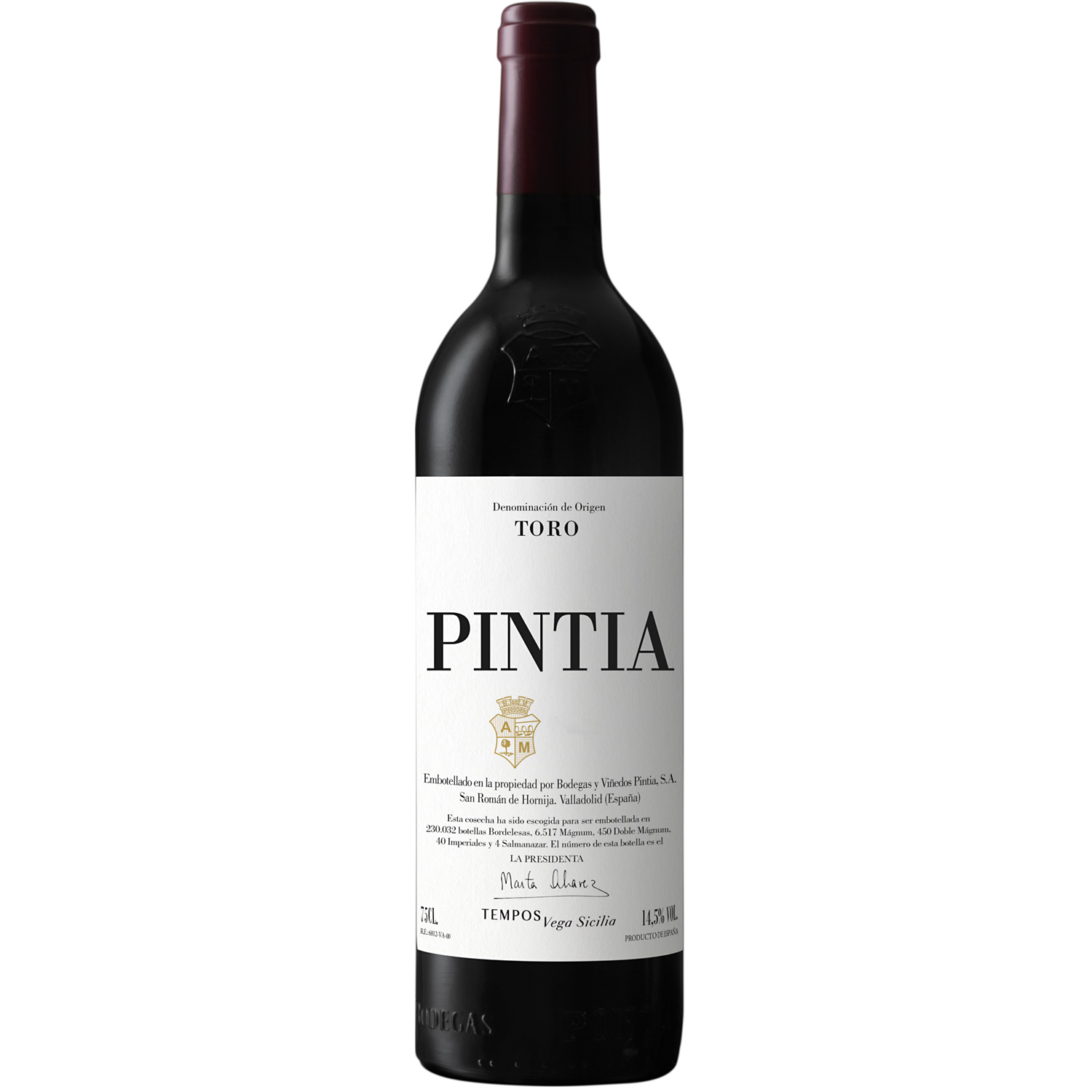Vega Sicilia Pintia 2018