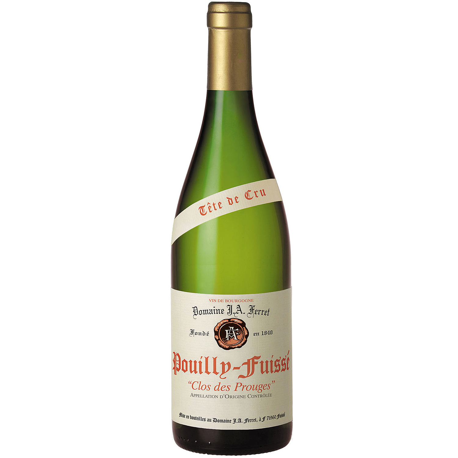 Ferret Tete de Cru Pouilly Fuisse Clos des Prouges 2021