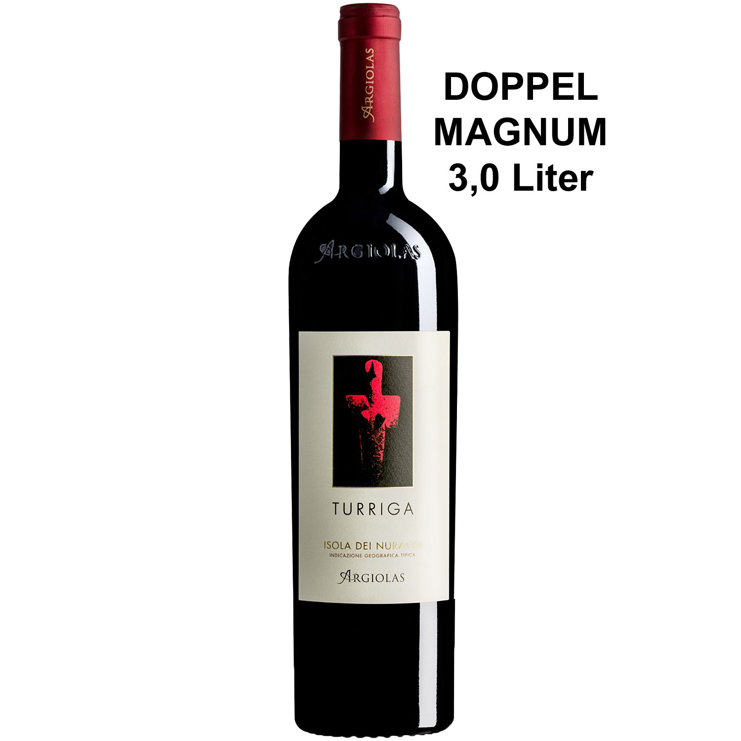 Argiolas Turriga Vino Rosso IGT Isola dei Nuraghi 2020 Doppel-Magnum