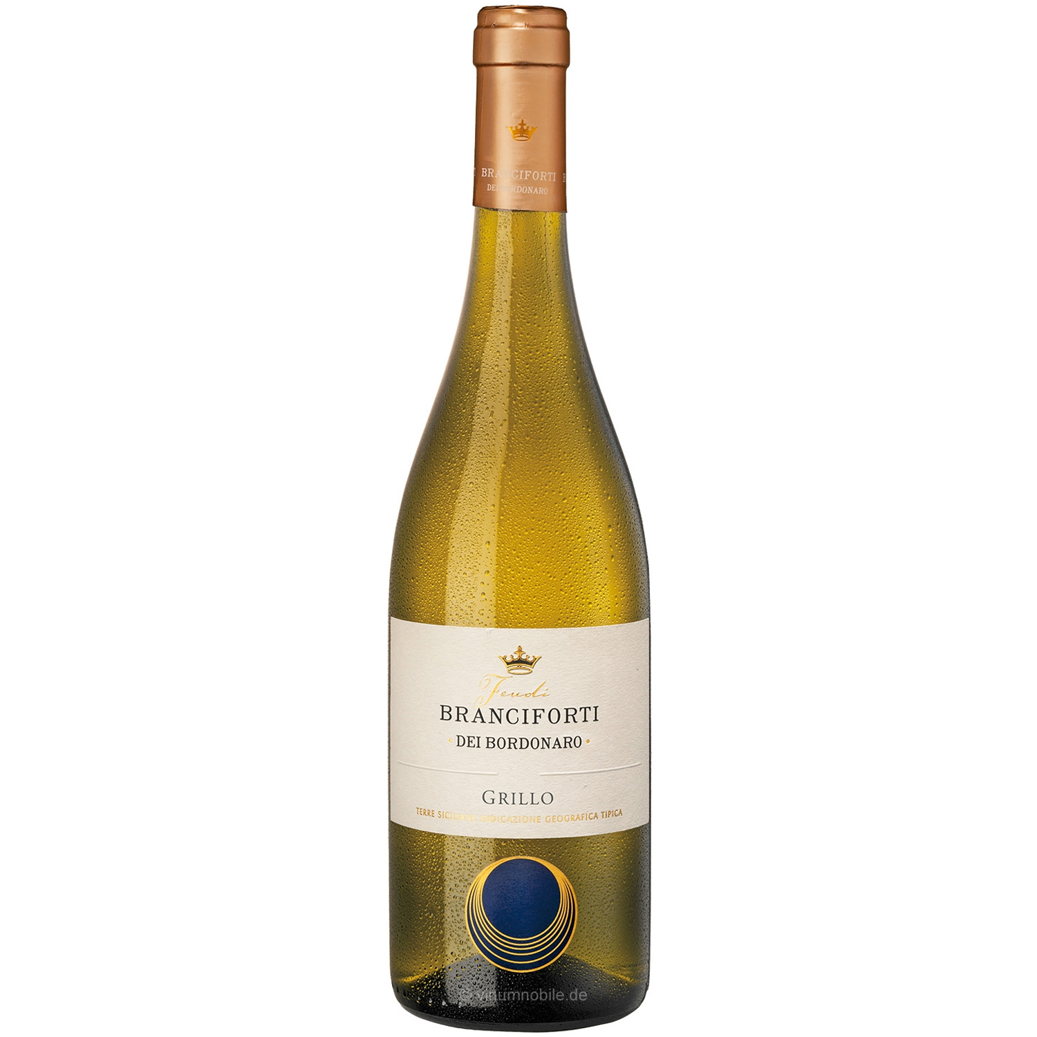 Italienischer Weißwein Branciforti dei Bordonaro Grillo 2020