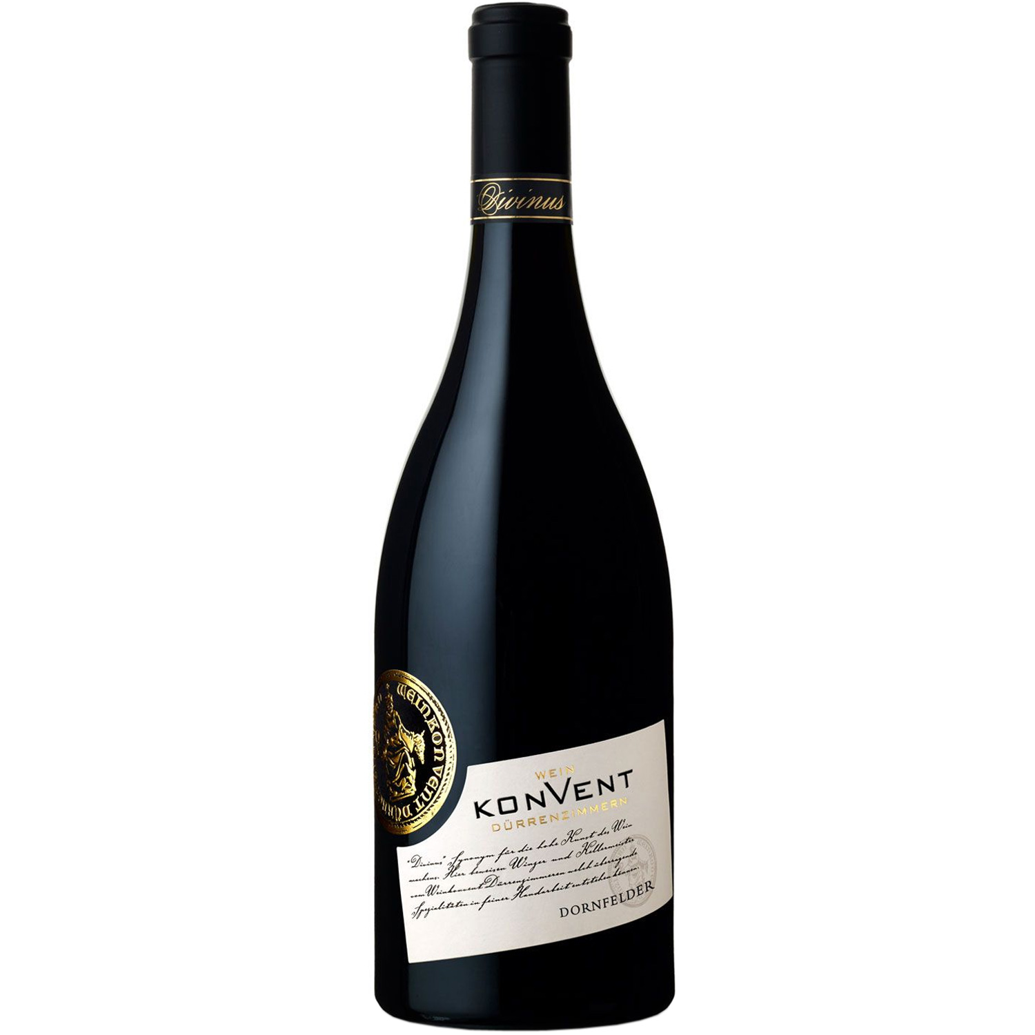 Weinkonvent Dürrenzimmern Divinus Dornfelder 2016
