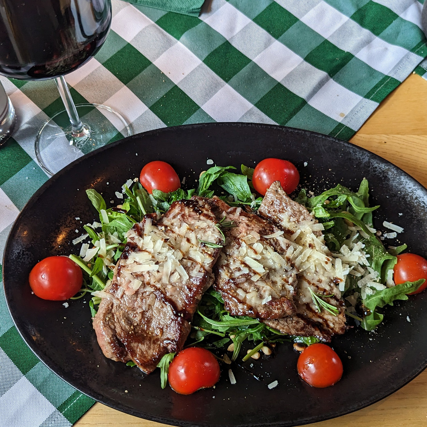 Passendes Essen zum wunderbaren Wein