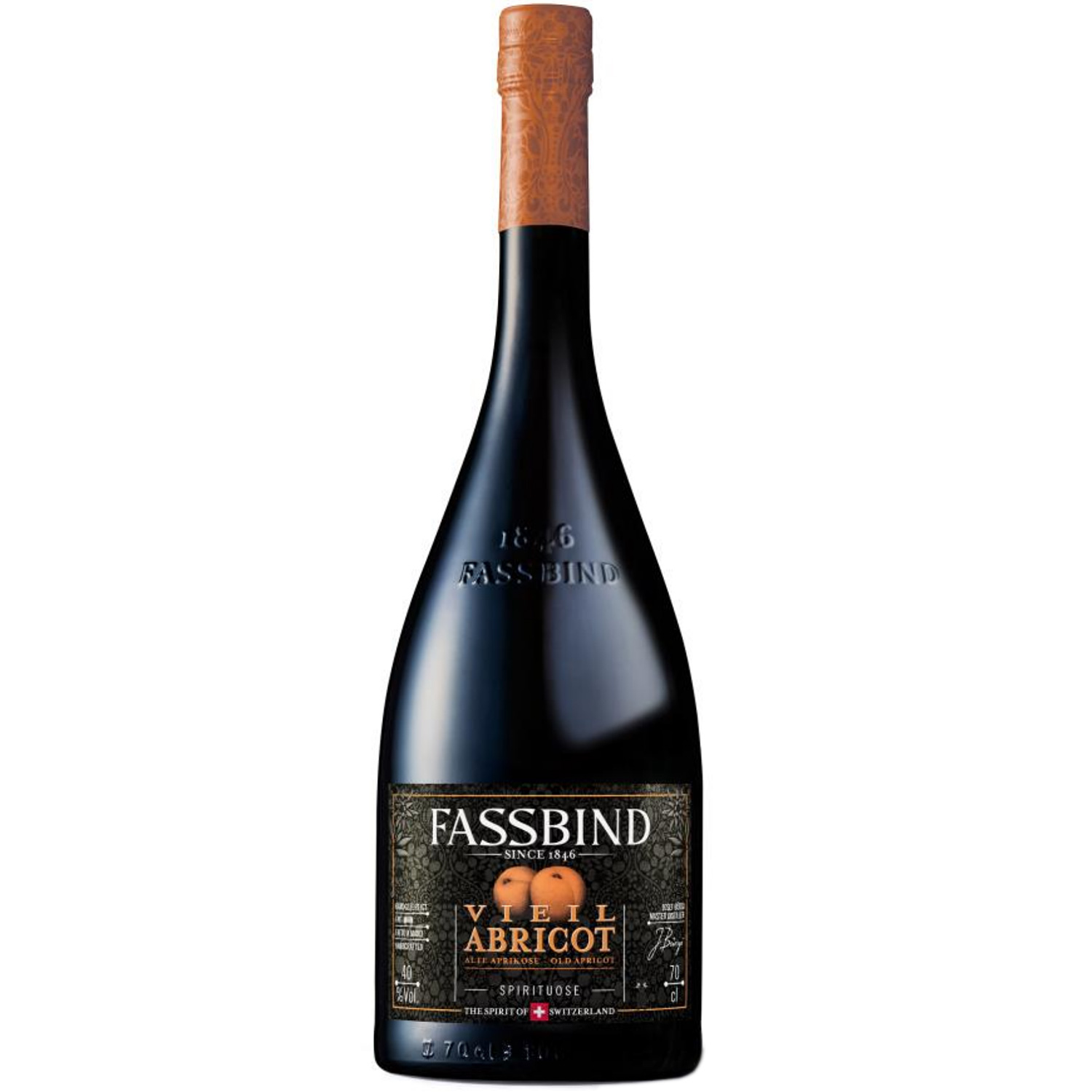 Edler Schweizer Birnenbrand Fassbind Vieille Abricot