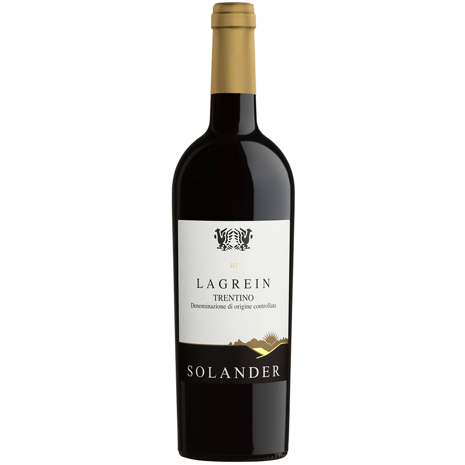 Italienischer Rotwein Solander Lagrein Trentino DOC 2020