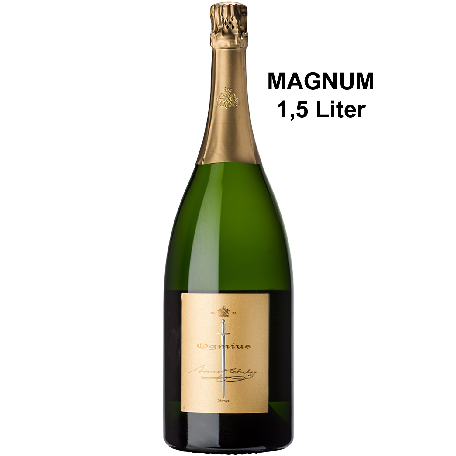 Bouvet Crémant Saumur Brut Blanc Ogmius 2015 AOP