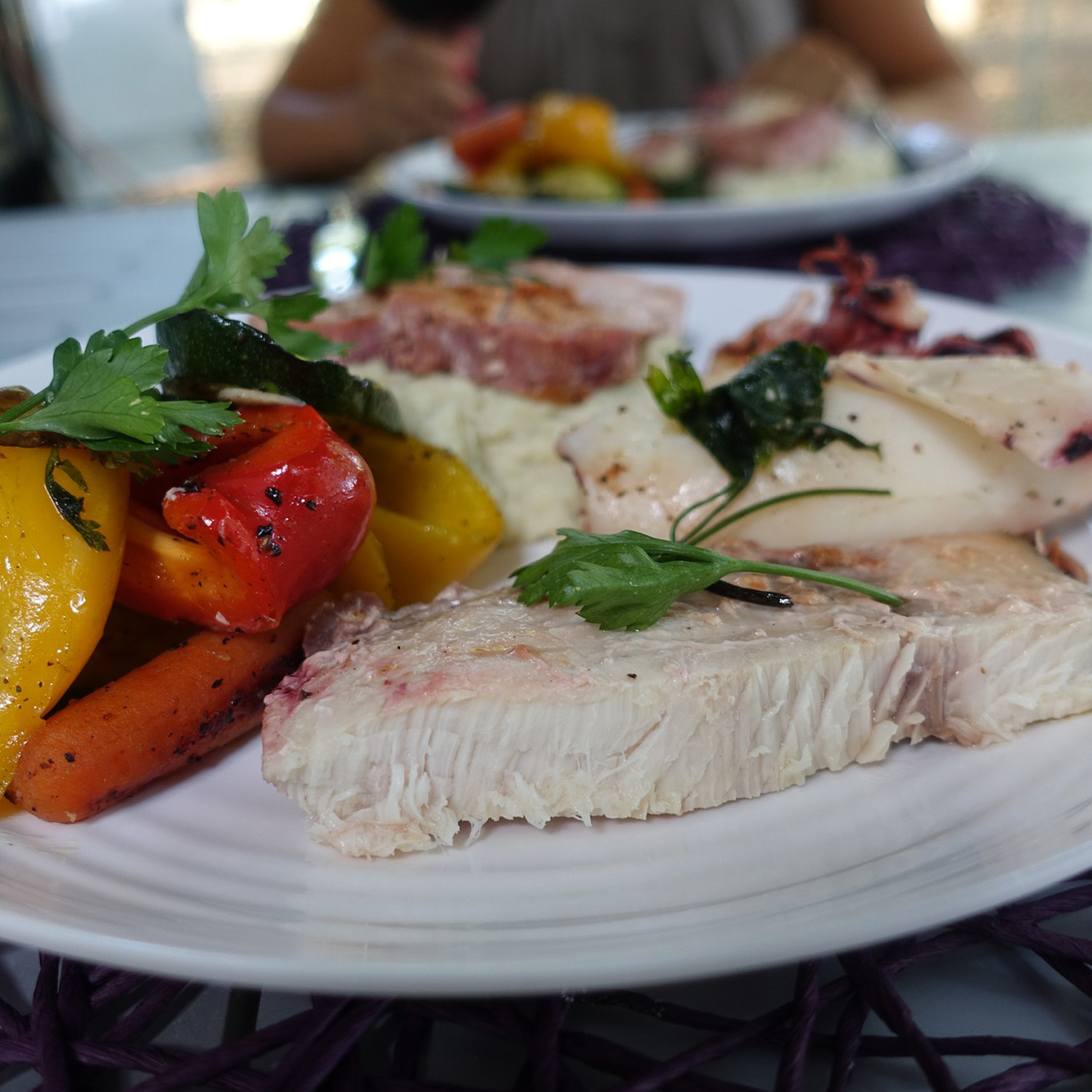 Passendes Essen zum wunderbaren Wein