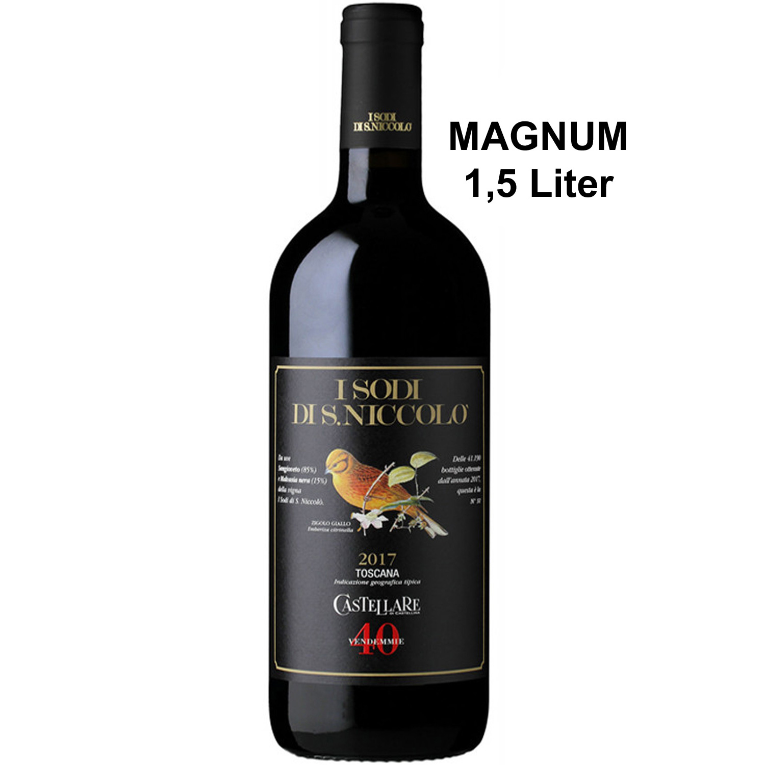 I Sodi di S. Niccolo Magnum 2017 Castellare di Castellina