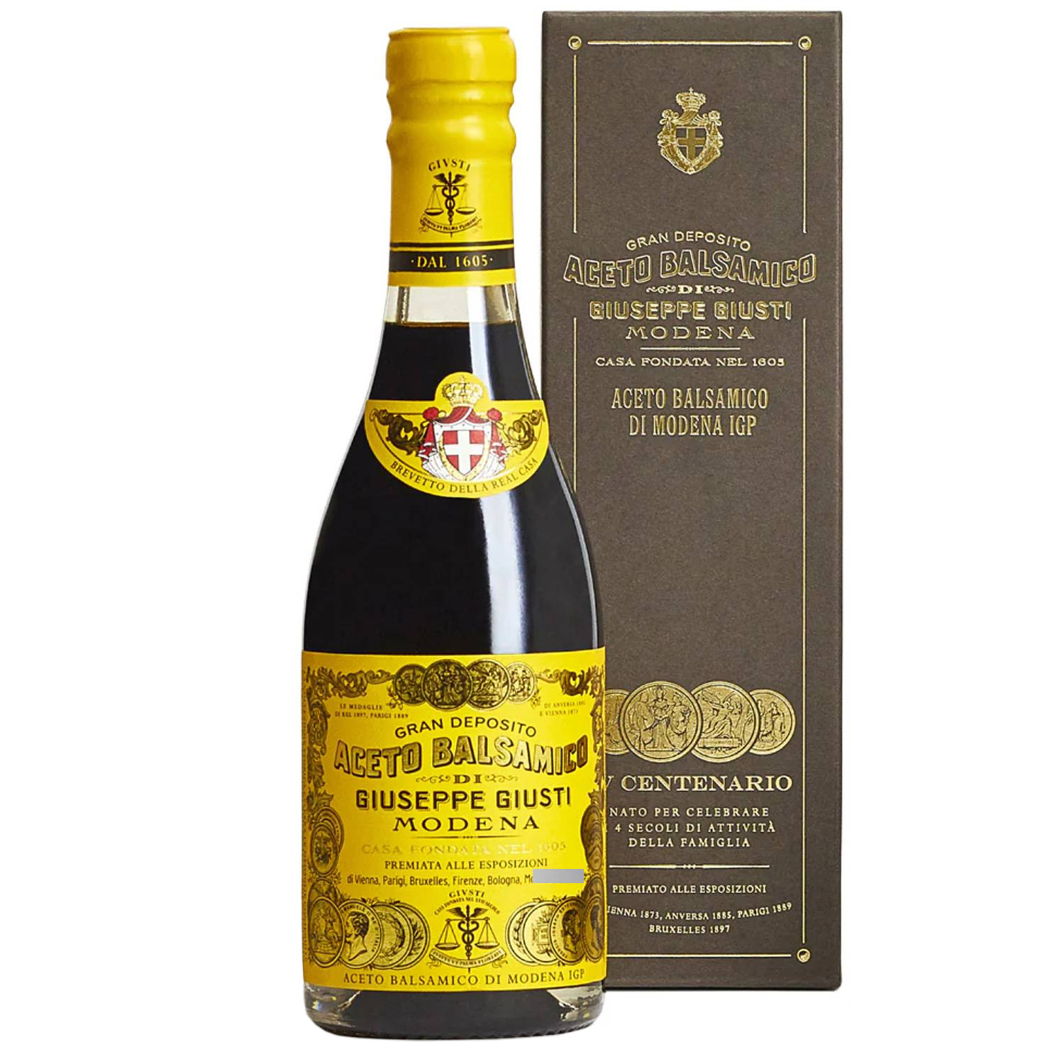 Aceto Balsamico di Modena 4 Gold Medaillen IGP Giuseppe Giusti