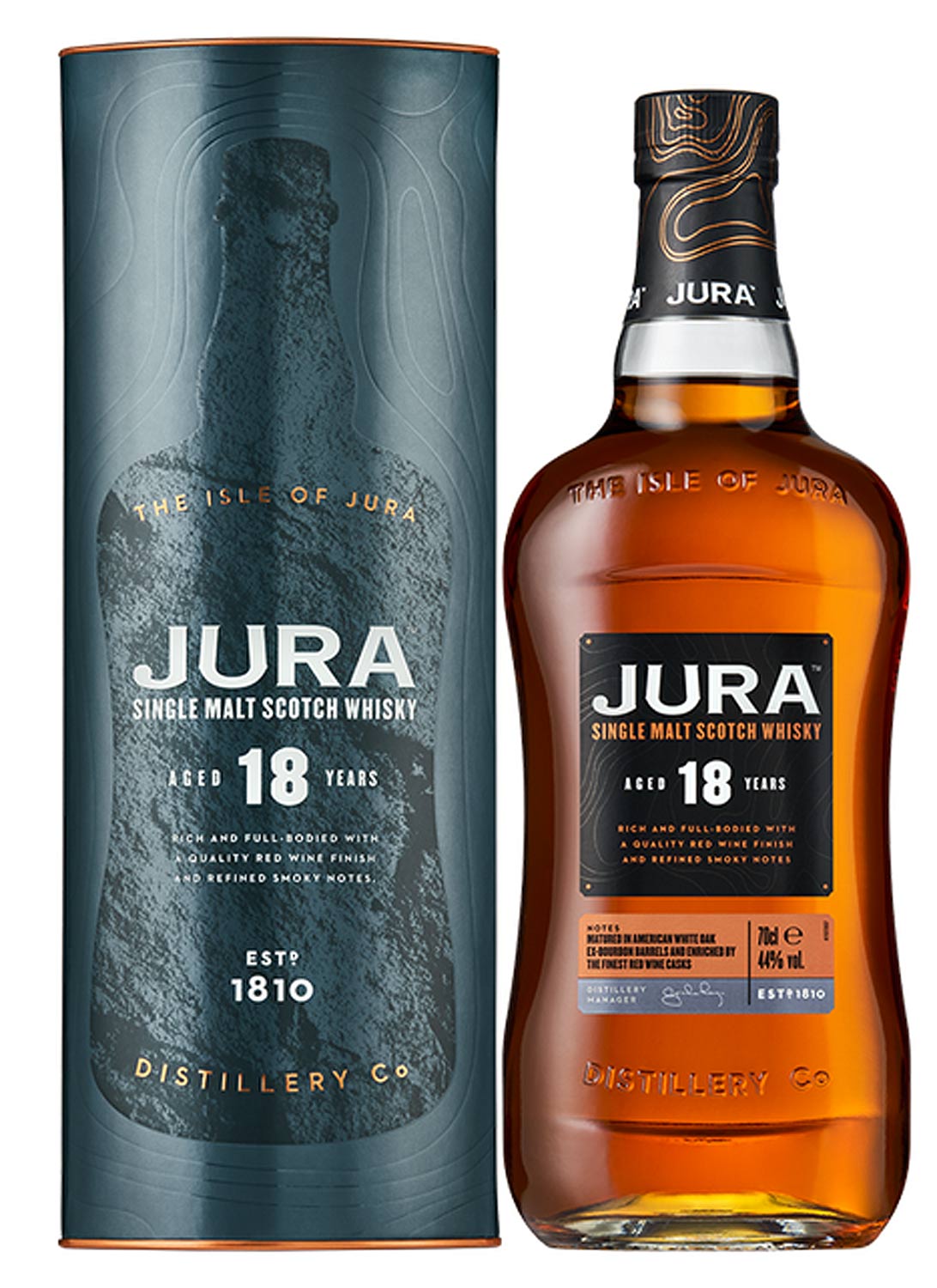 Jura Single Malt Scotch Whisky 18 Years Old