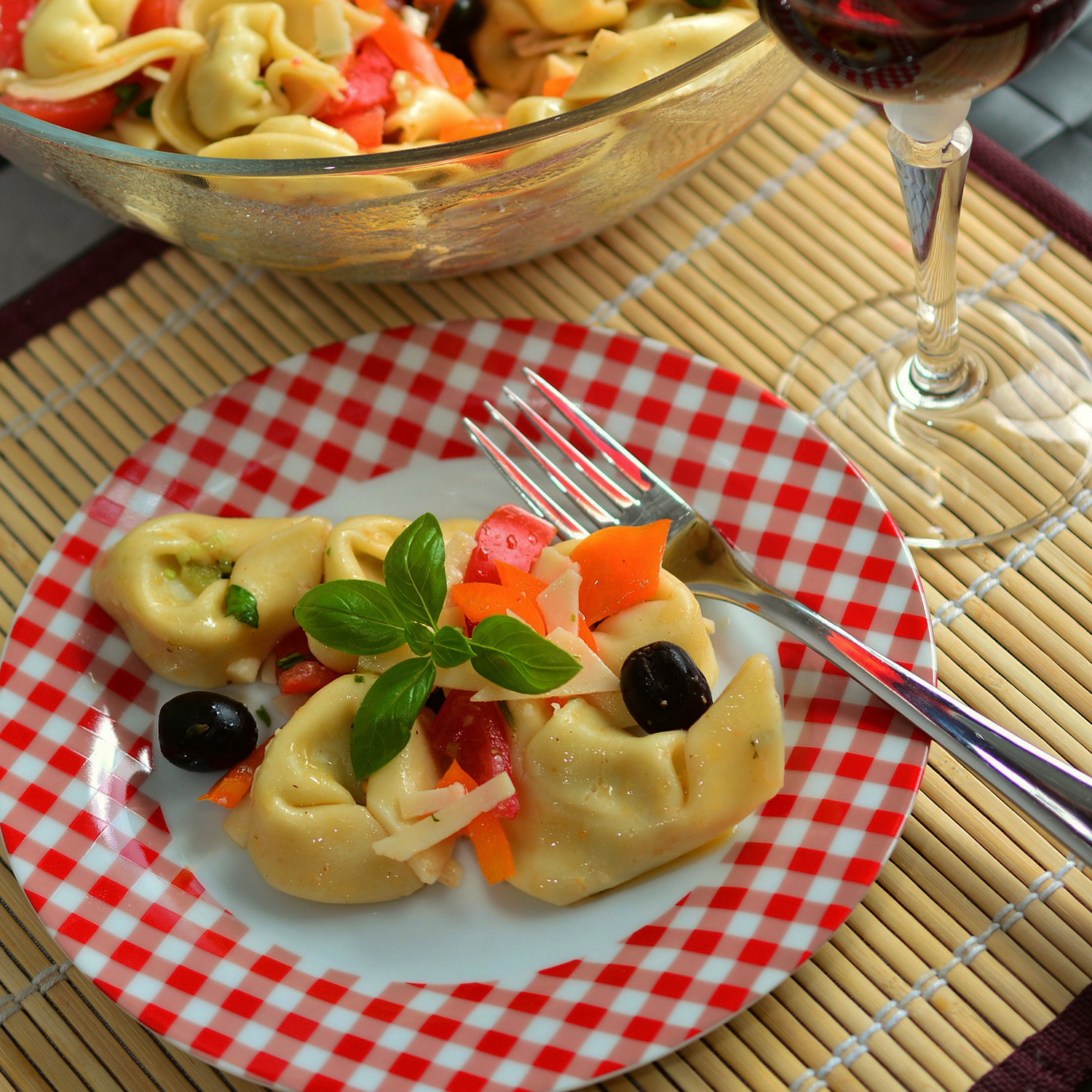 Passendes Essen zum wunderbaren Wein