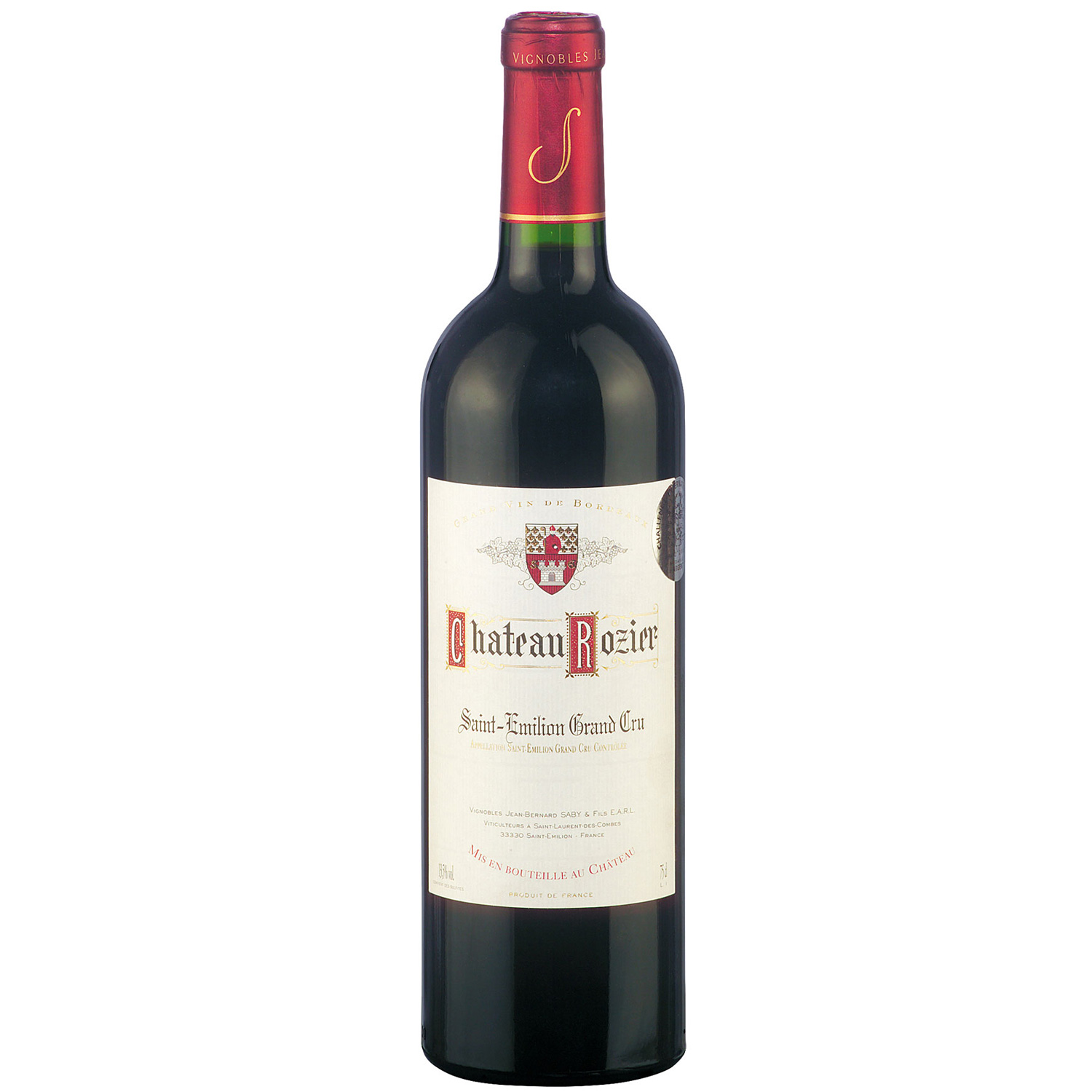 Chateau Rozier Saint Emilion Grand Cru 2021