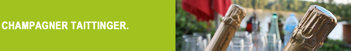 Champagner Taittinger bei Vinum Nobile