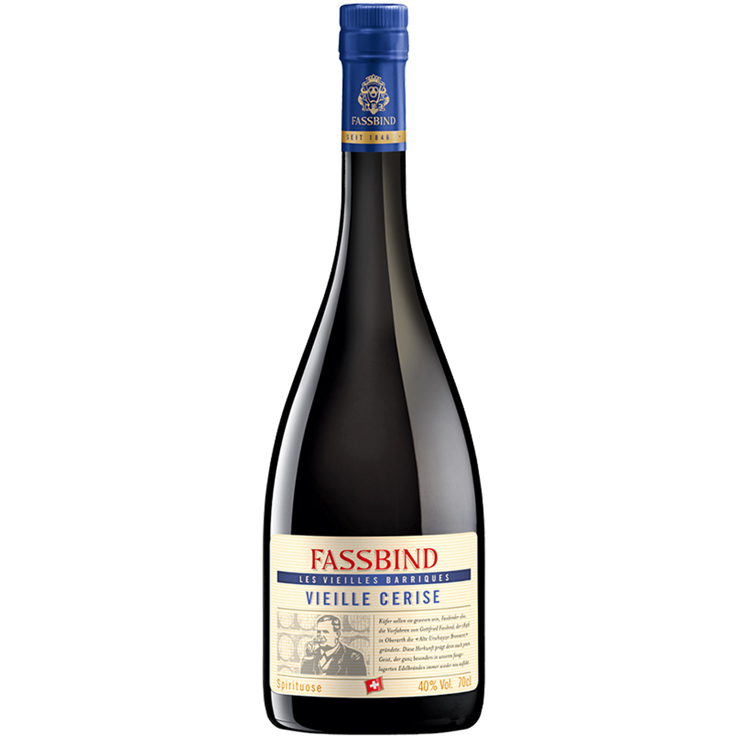 Schweizer Edelbrand Fassbind Vieille Cerise