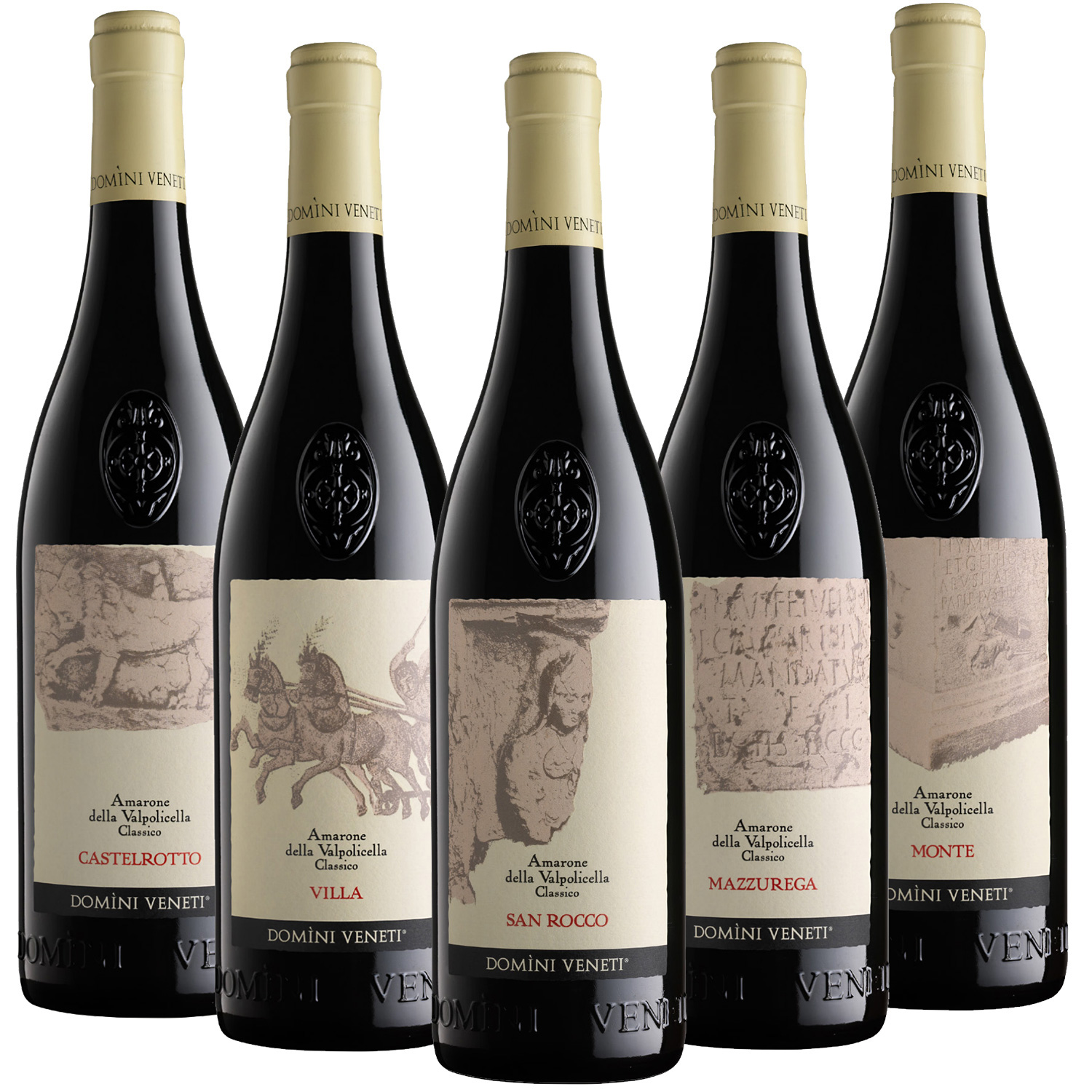 5 CRUS Amarone della Valpolicella DOCG Classico Espressioni 2016 Domini Veneti