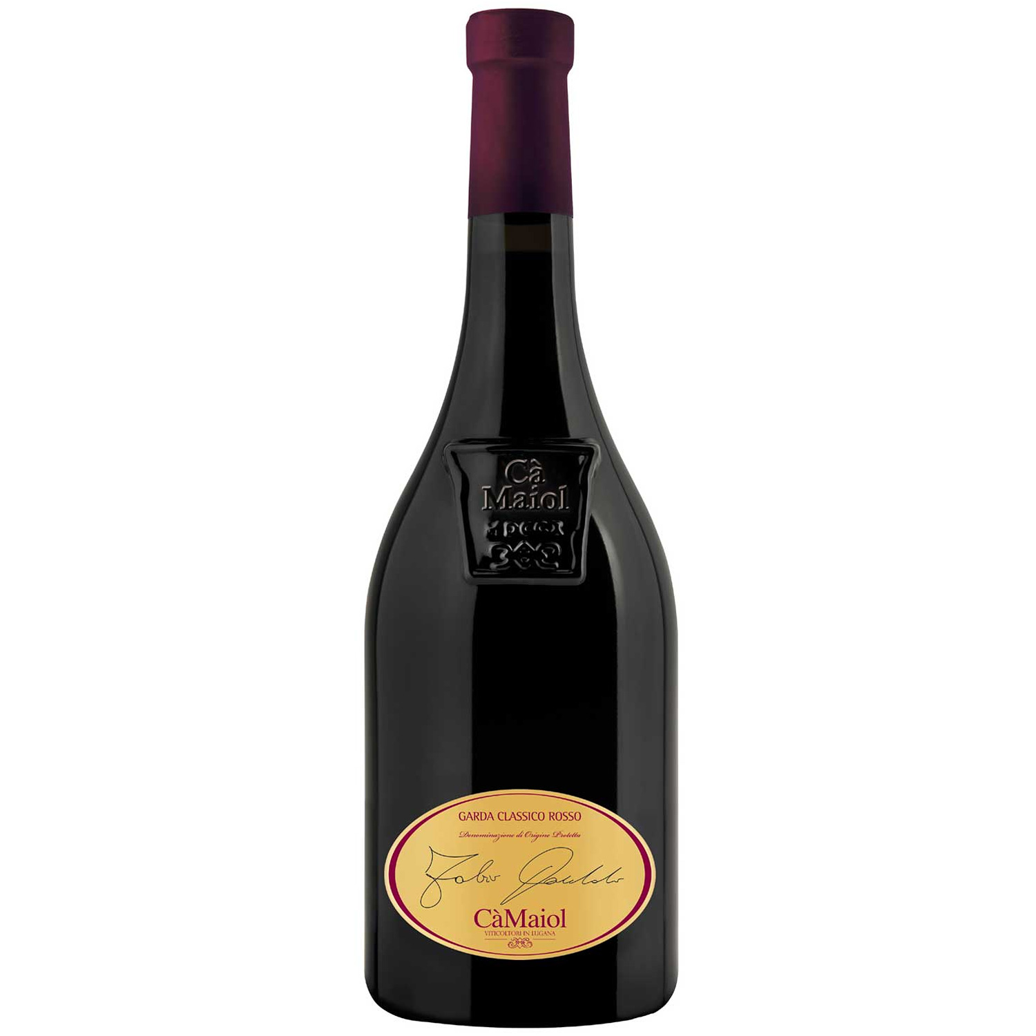 Italienischer Rotwein Ca Maiol Garda Classico Rosso Fabio Contato 2009