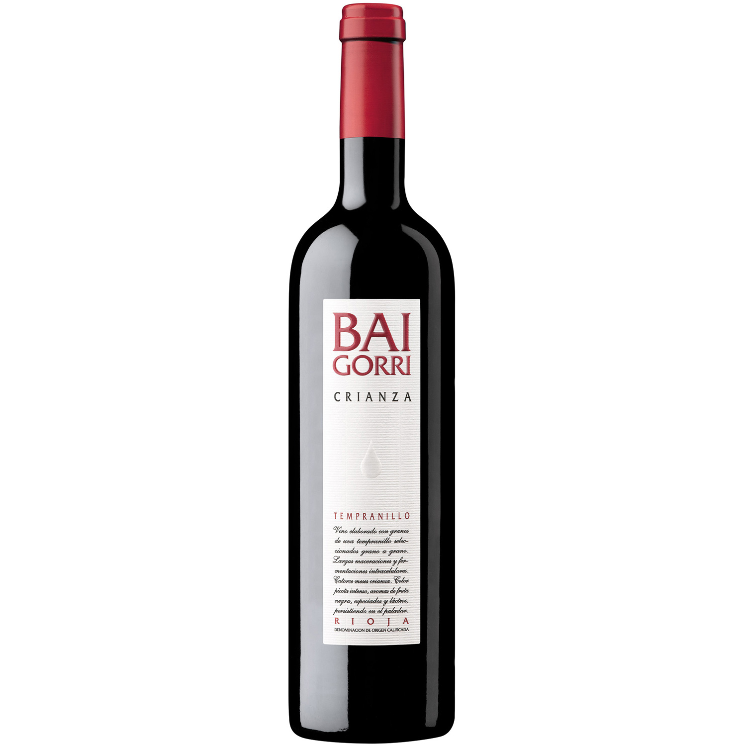 Baigorri Tempranillo Crianza Seleccion Especial 2016
