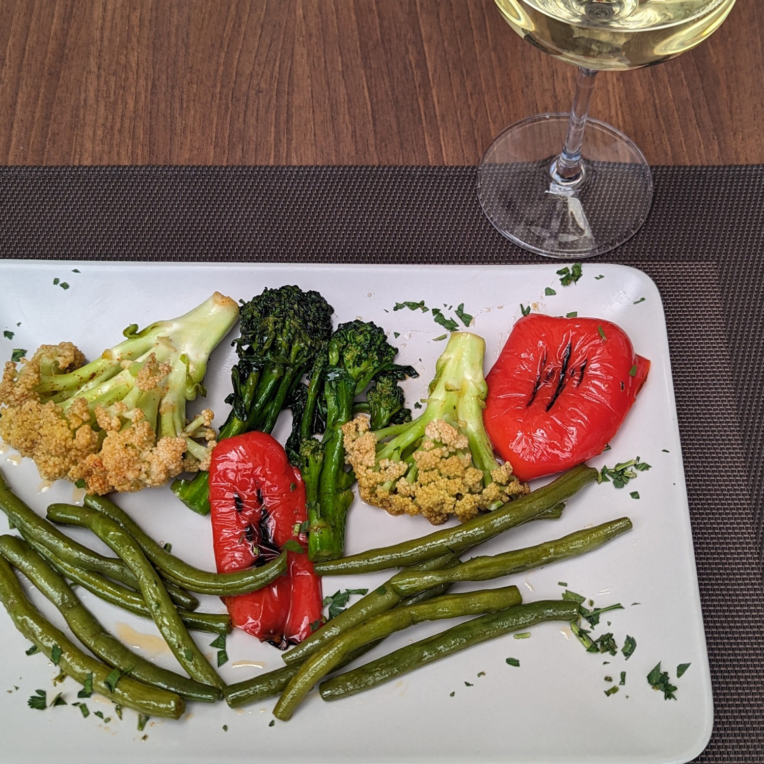 Passendes Essen zum wunderbaren Wein