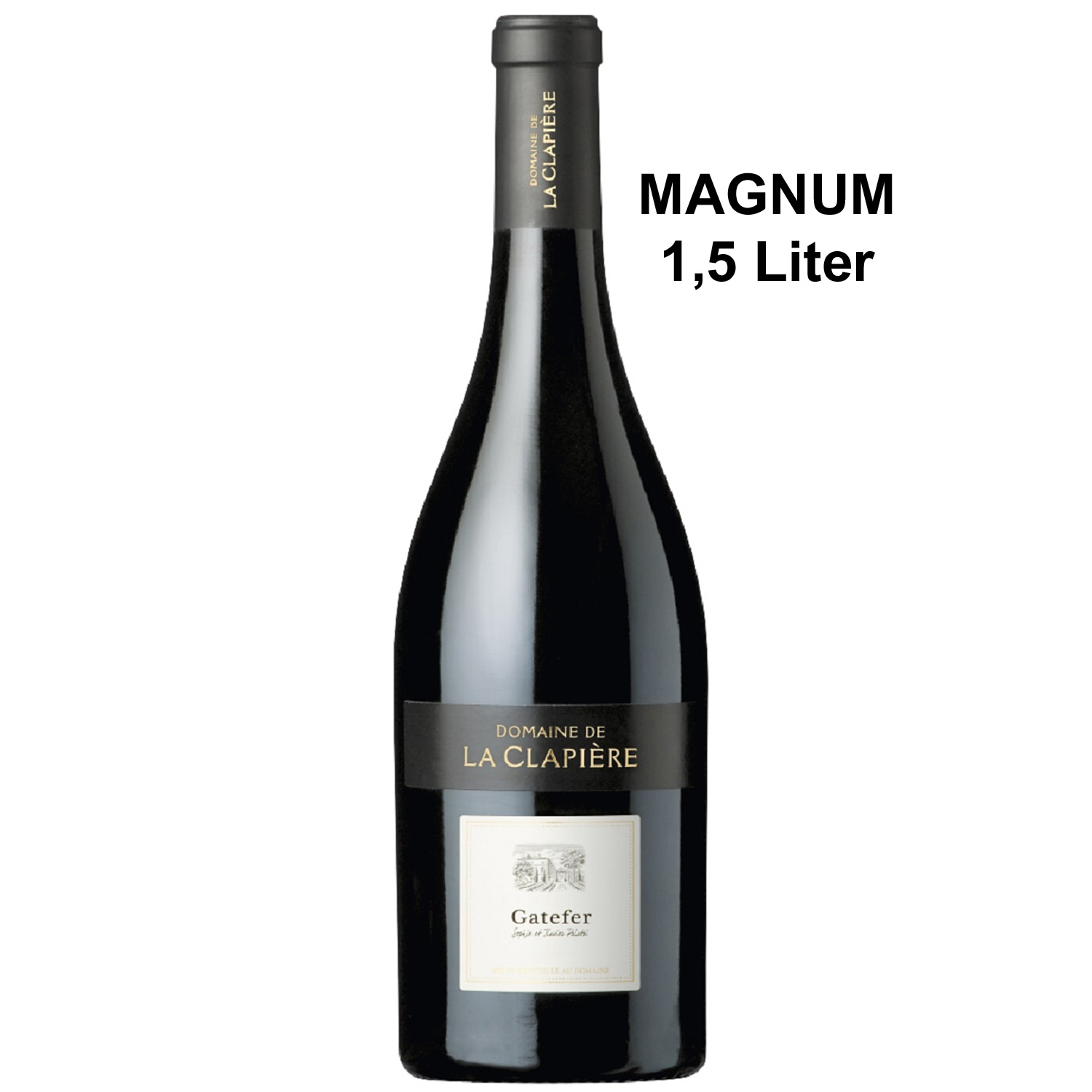 Französischer Rotwein Gatefer Magnum 2015 Domaine de la Clapiere