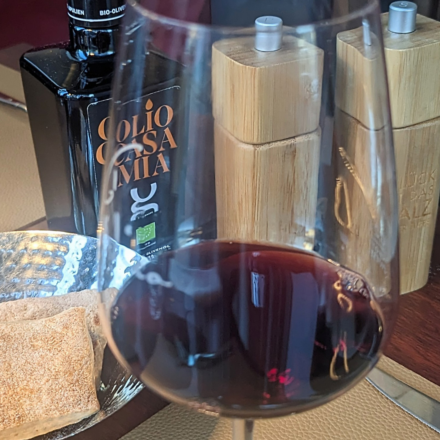 Ausgezeichnet köstlicher Rotwein