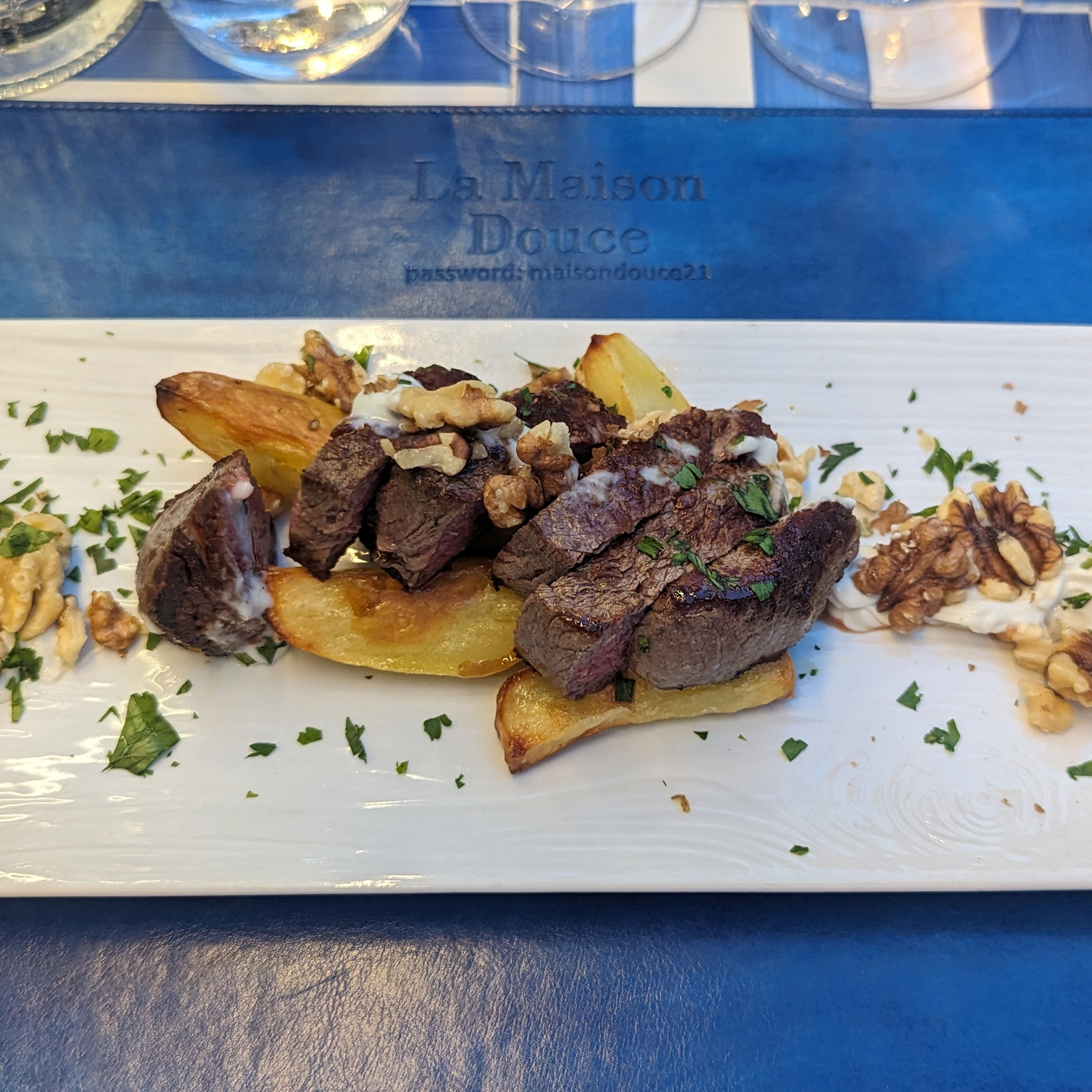 Passendes Essen zum wunderbaren Wein