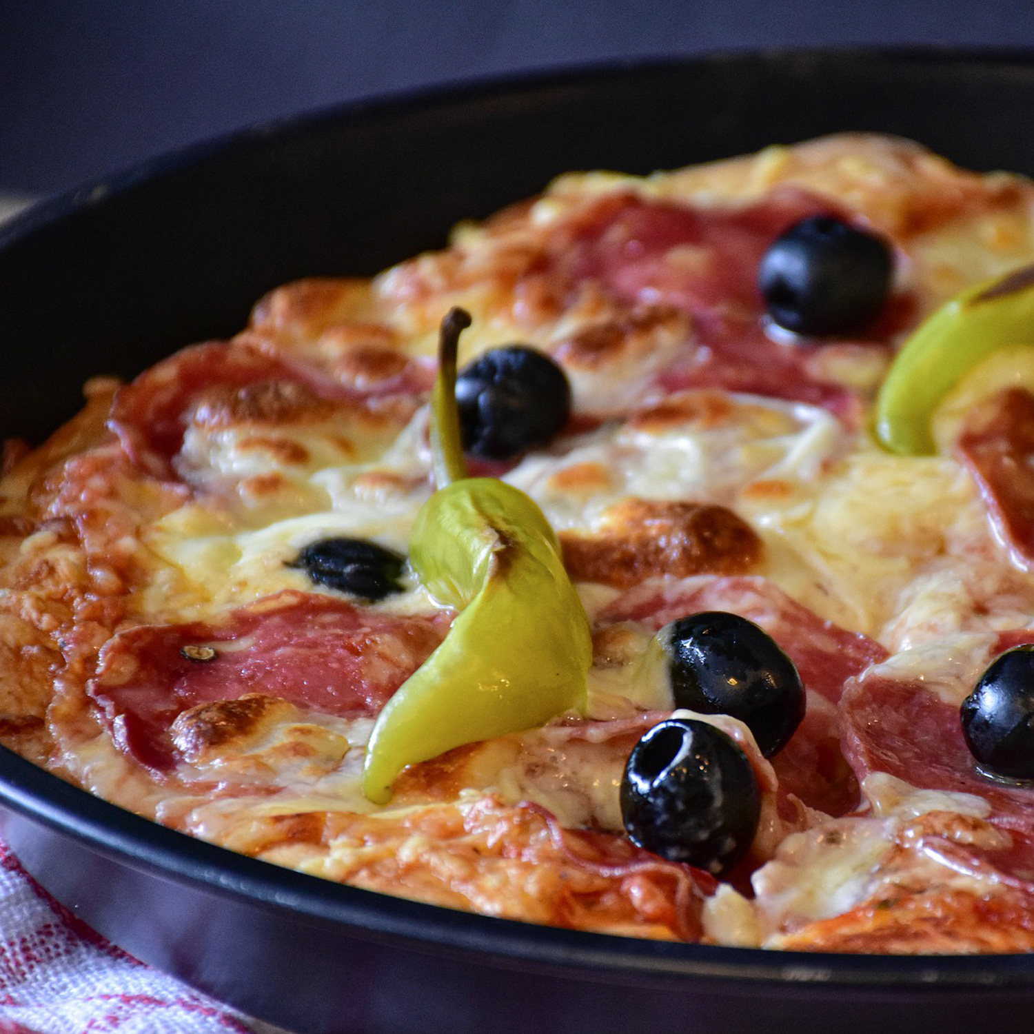 Schmeckt wunderbar zu Pizza