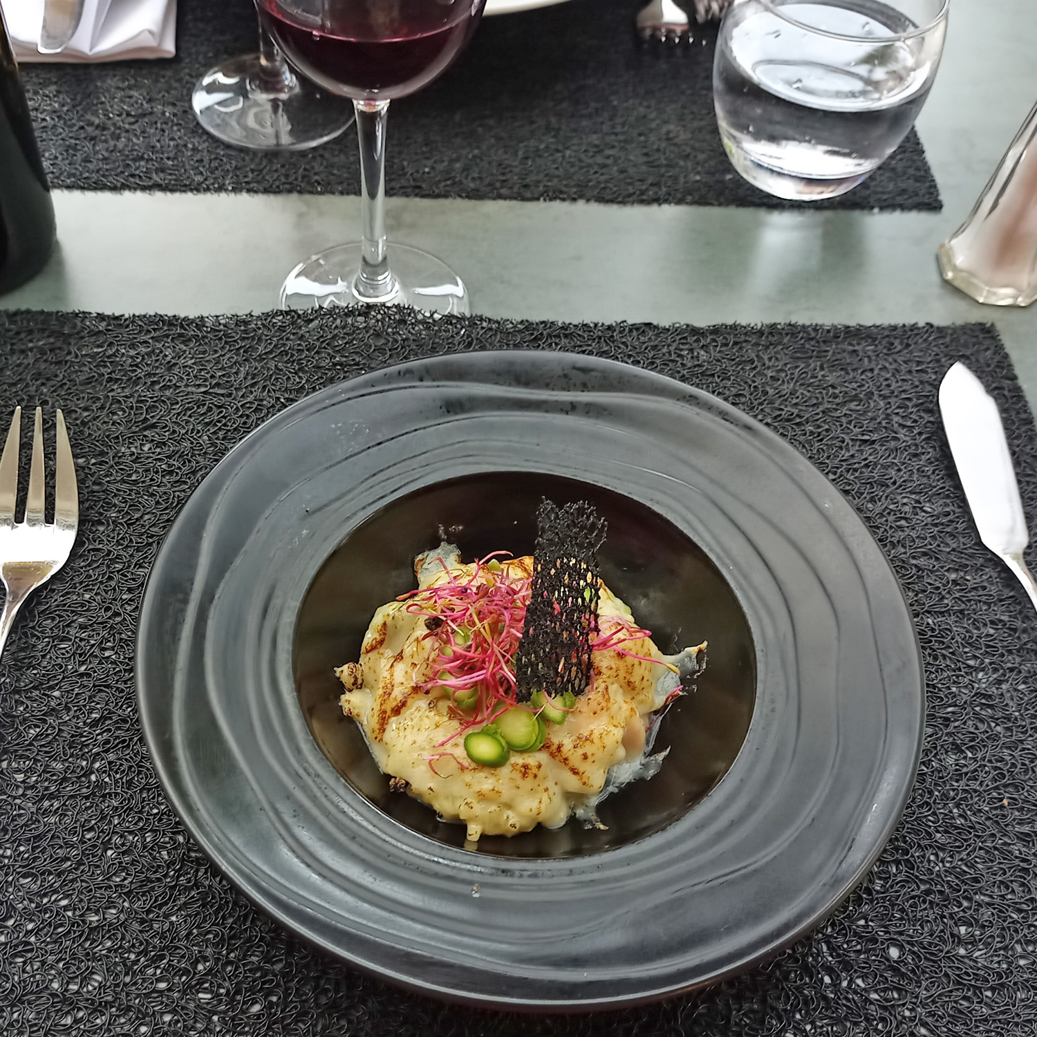 Ausgezeichnet köstlicher Rotwein