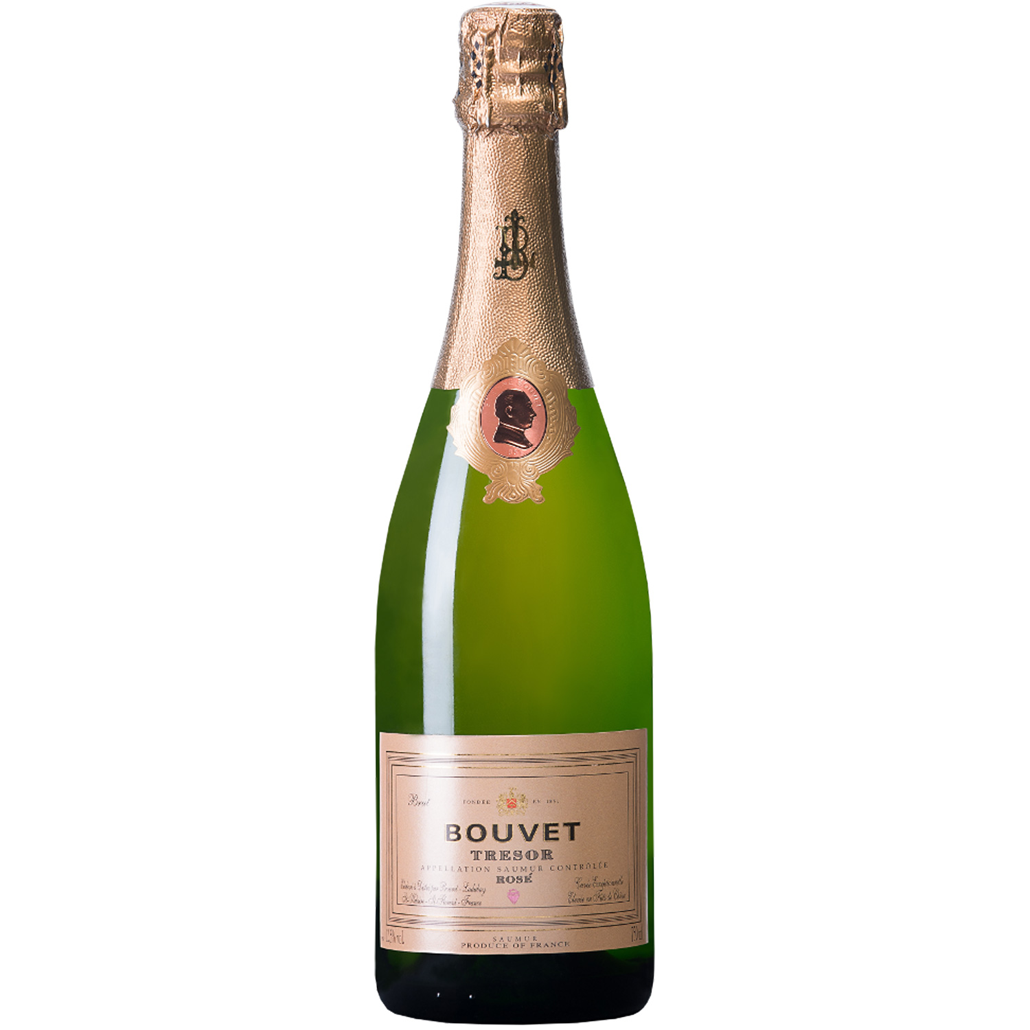 Bouvet Crémant Saumur Brut Rosé Tresor AOP