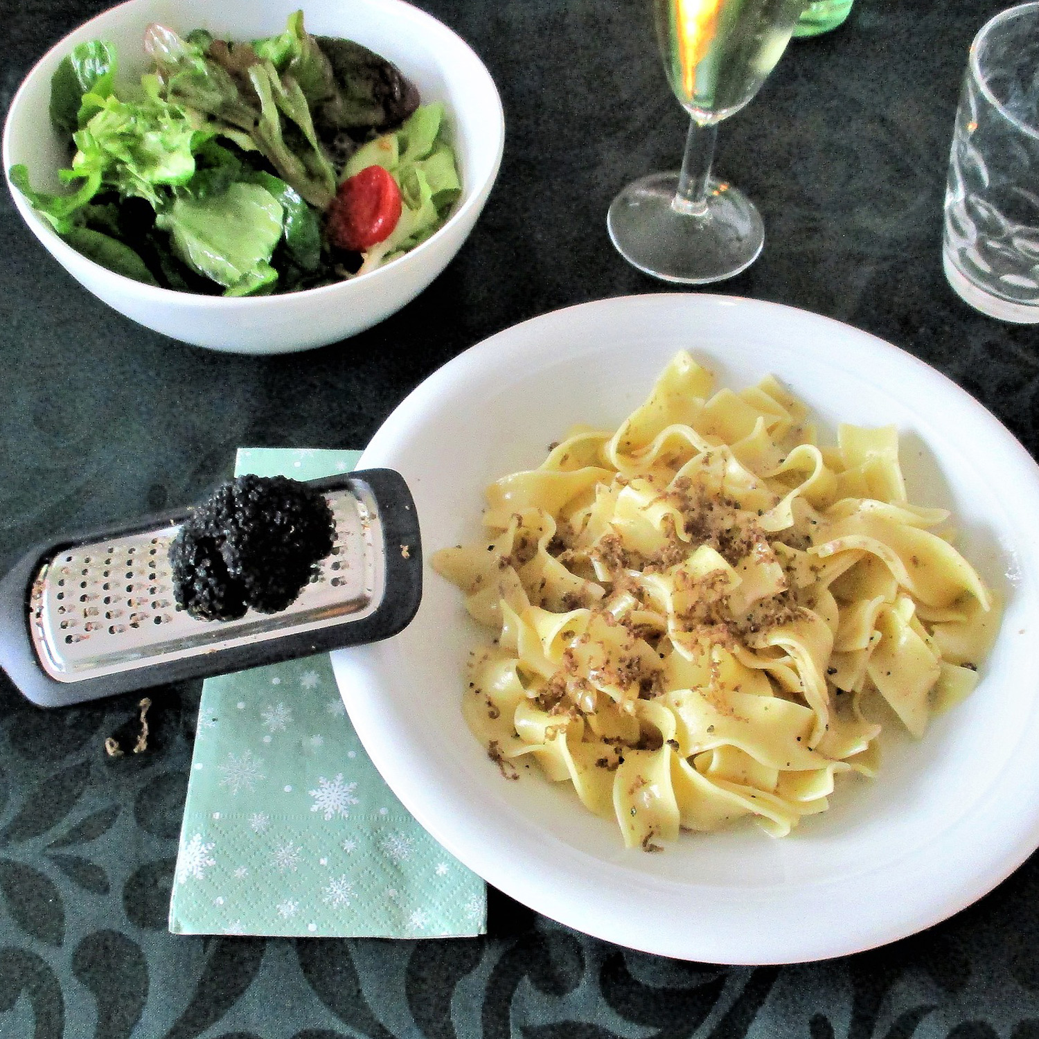 Passendes Essen zum wunderbaren Wein