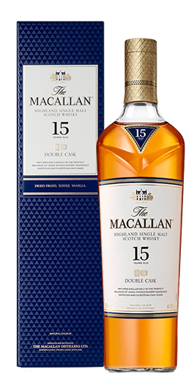Schottischer Whisky The Macallan 15 Year Old Double Cask