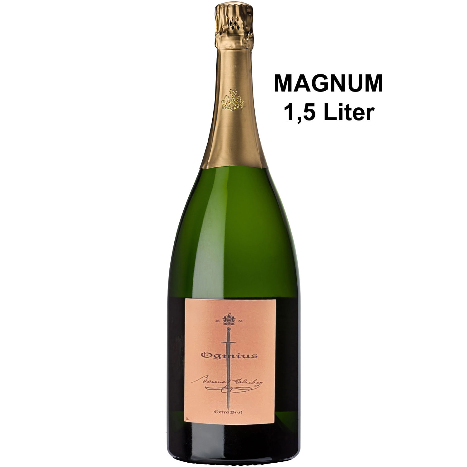 Bouvet Crémant Saumur Extra Brut Rosé Ogmius 2019 AOP Magnum