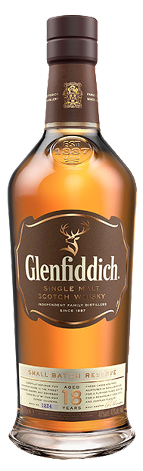 Glenfiddich 18 YO Single Malt Scotch Whisky