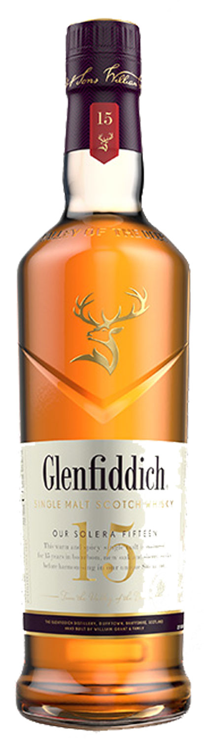 Glenfiddich 15YO Solera Fifteen Single Malt Scotch Whisky