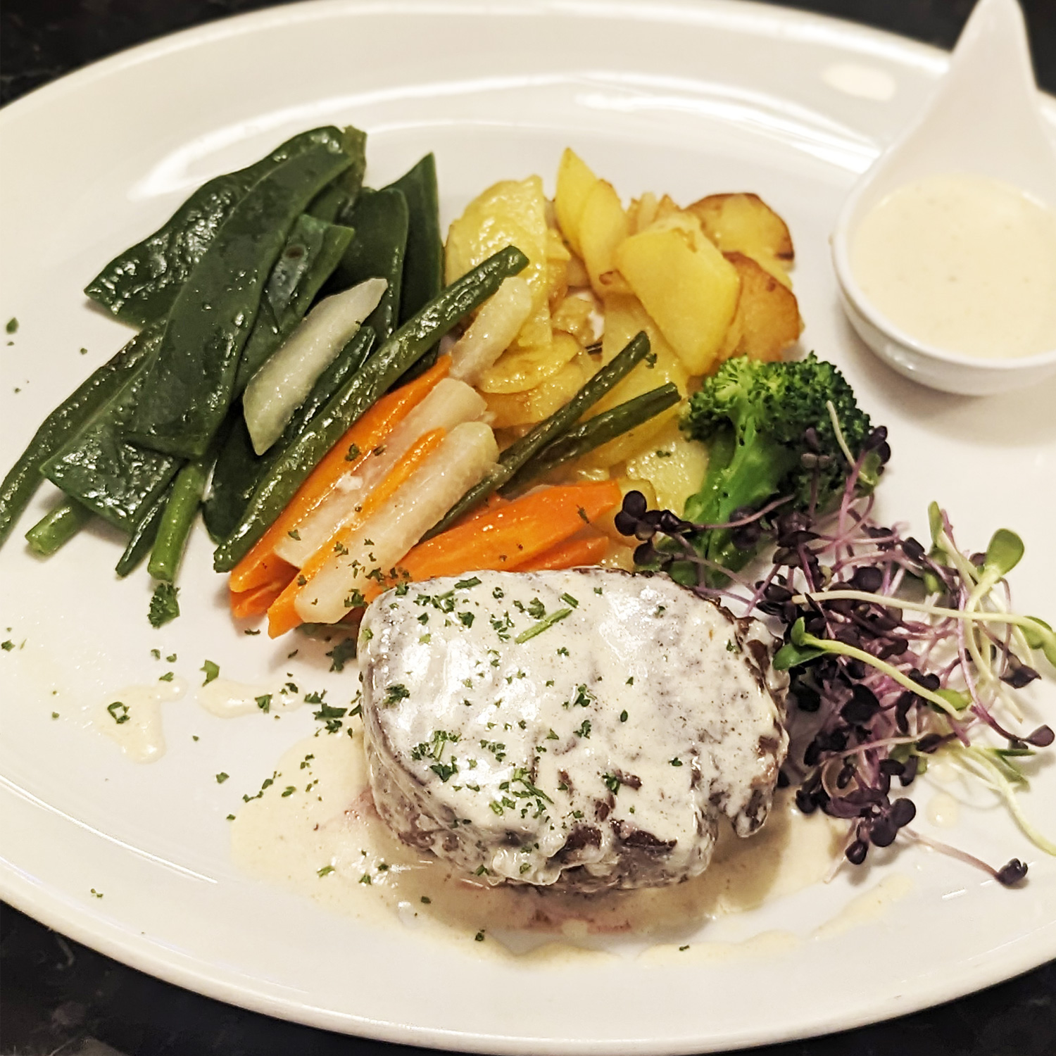 Passendes Essen zum wunderbaren Wein