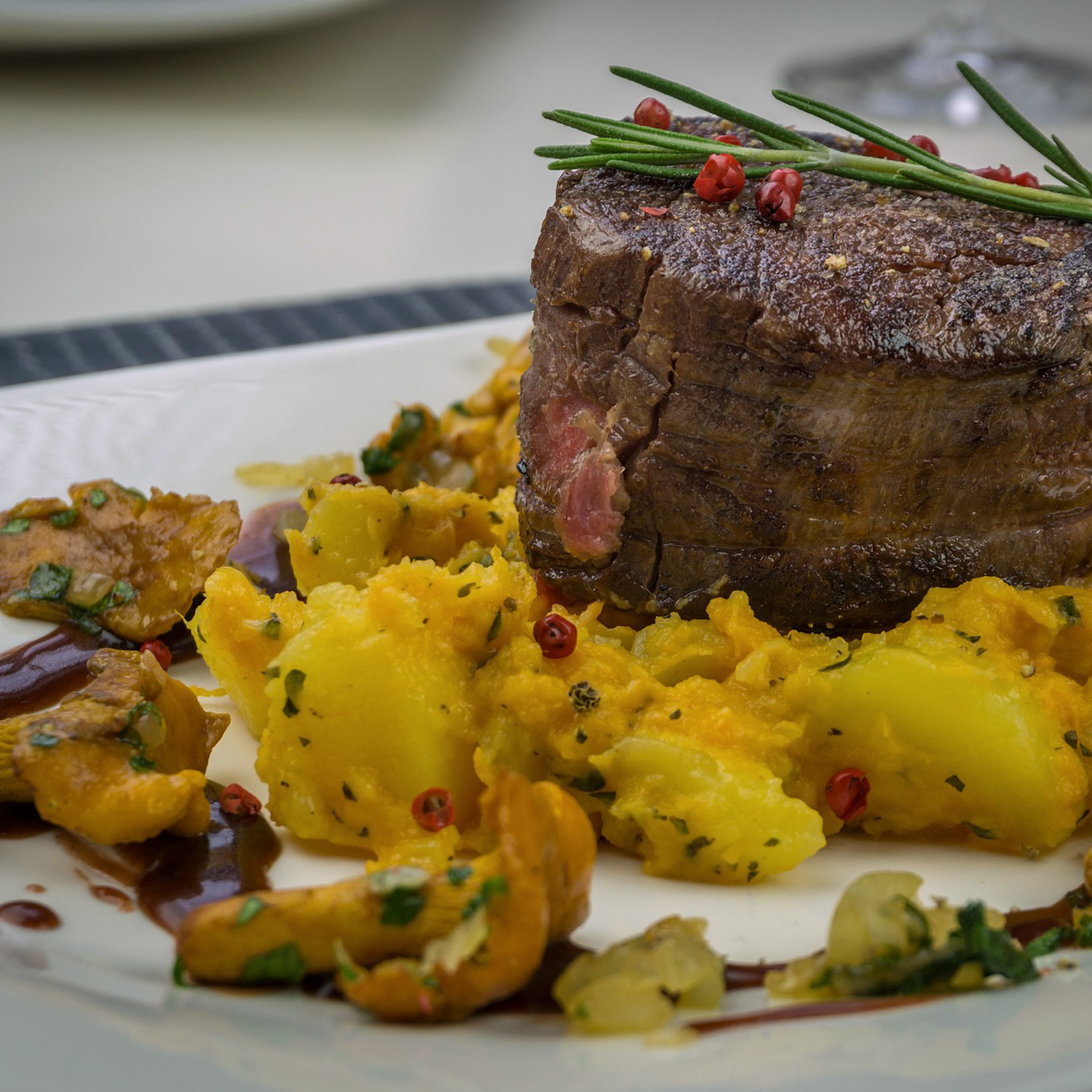 Passendes Essen zum wunderbaren Wein